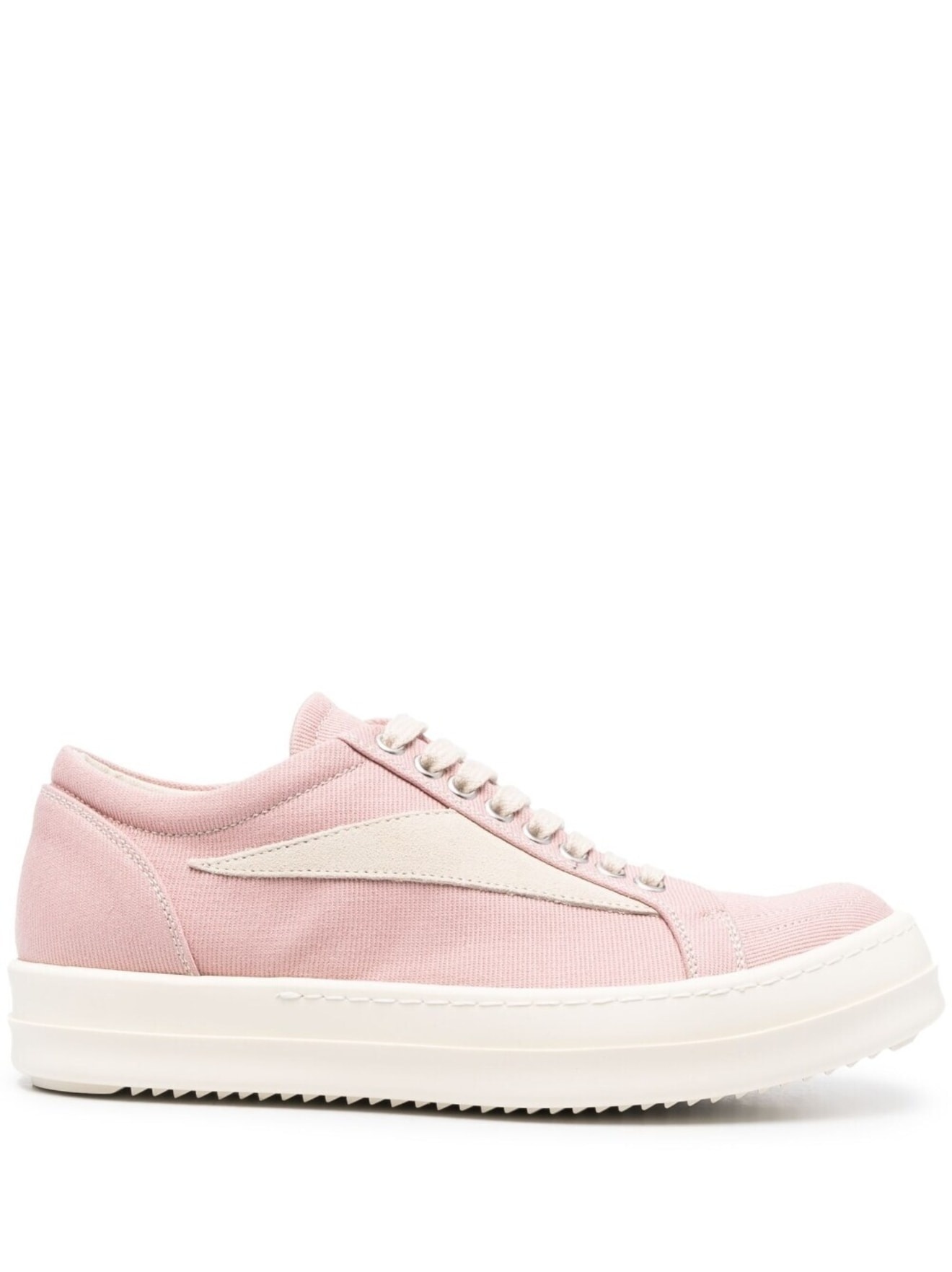 low-top suede sneakers - 1