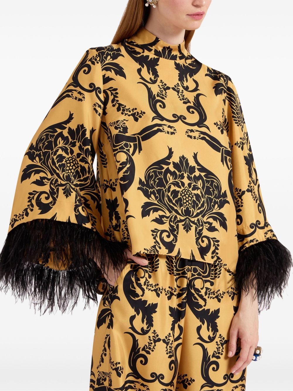 Make An Exit (With Feathers) top - 2