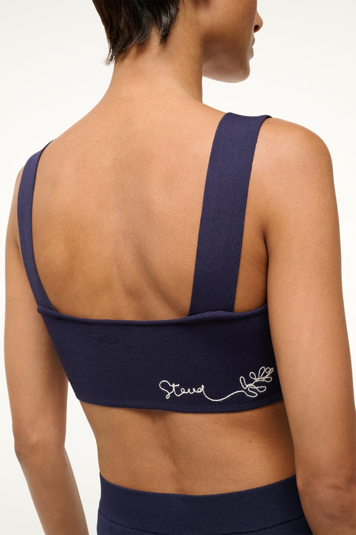 STAUD ZOLA TOP NAVY WHITE - 3