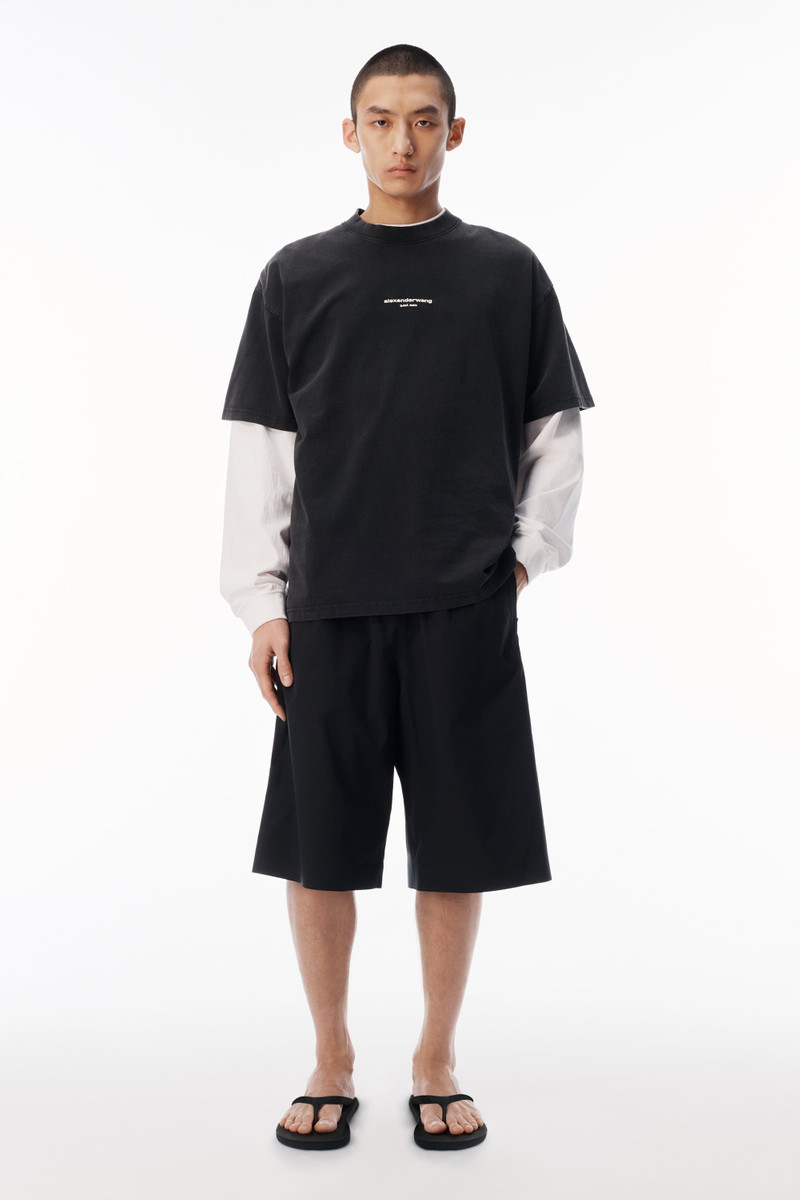 Alexander Wang LOGO PRINT SHORT SLEEVE TEE outlook