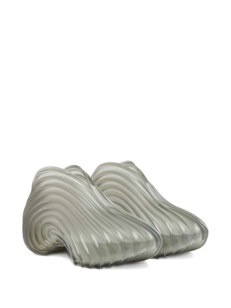 Diesel x Melissa ribbed wave sneakers outlook