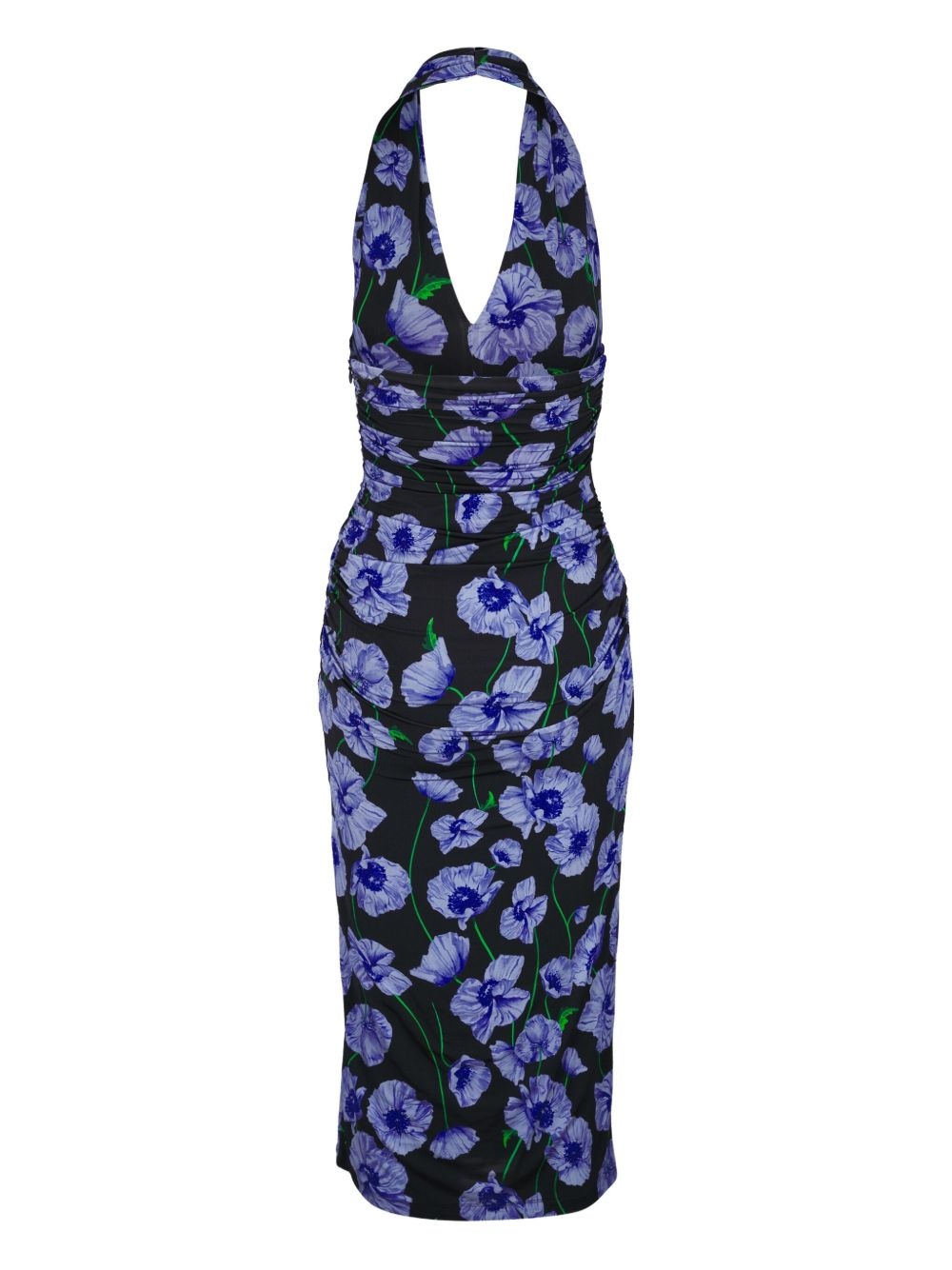 floral-print midi dress - 2