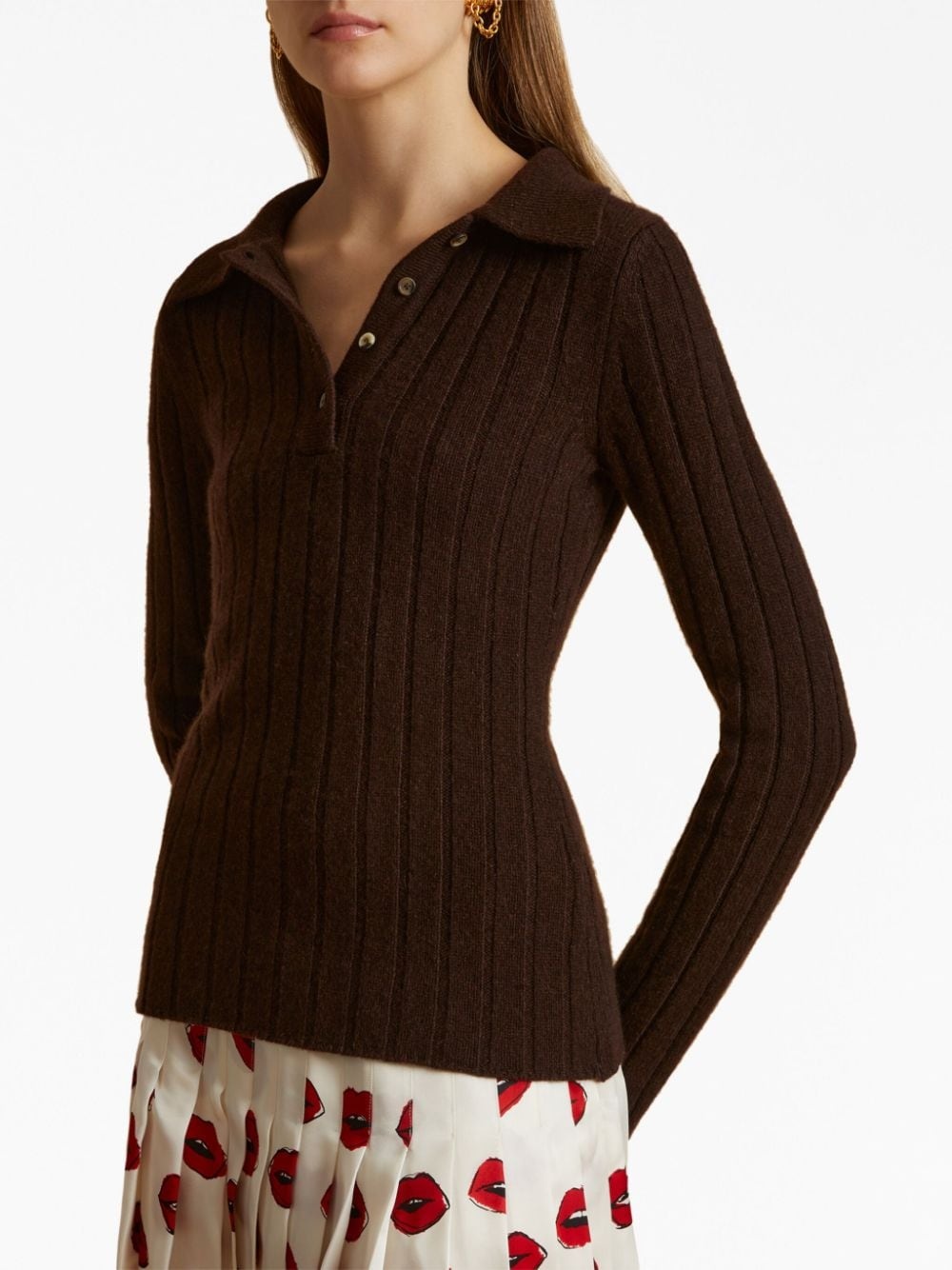 The Hans ribbed cashmere jumper - 5