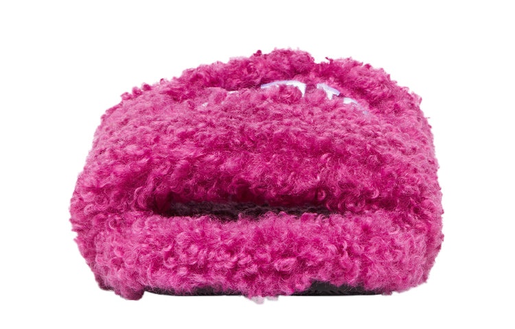 (WMNS) Balenciaga Cities Paris Furry Slides 'Pink' 654261W2DO25301 - 3