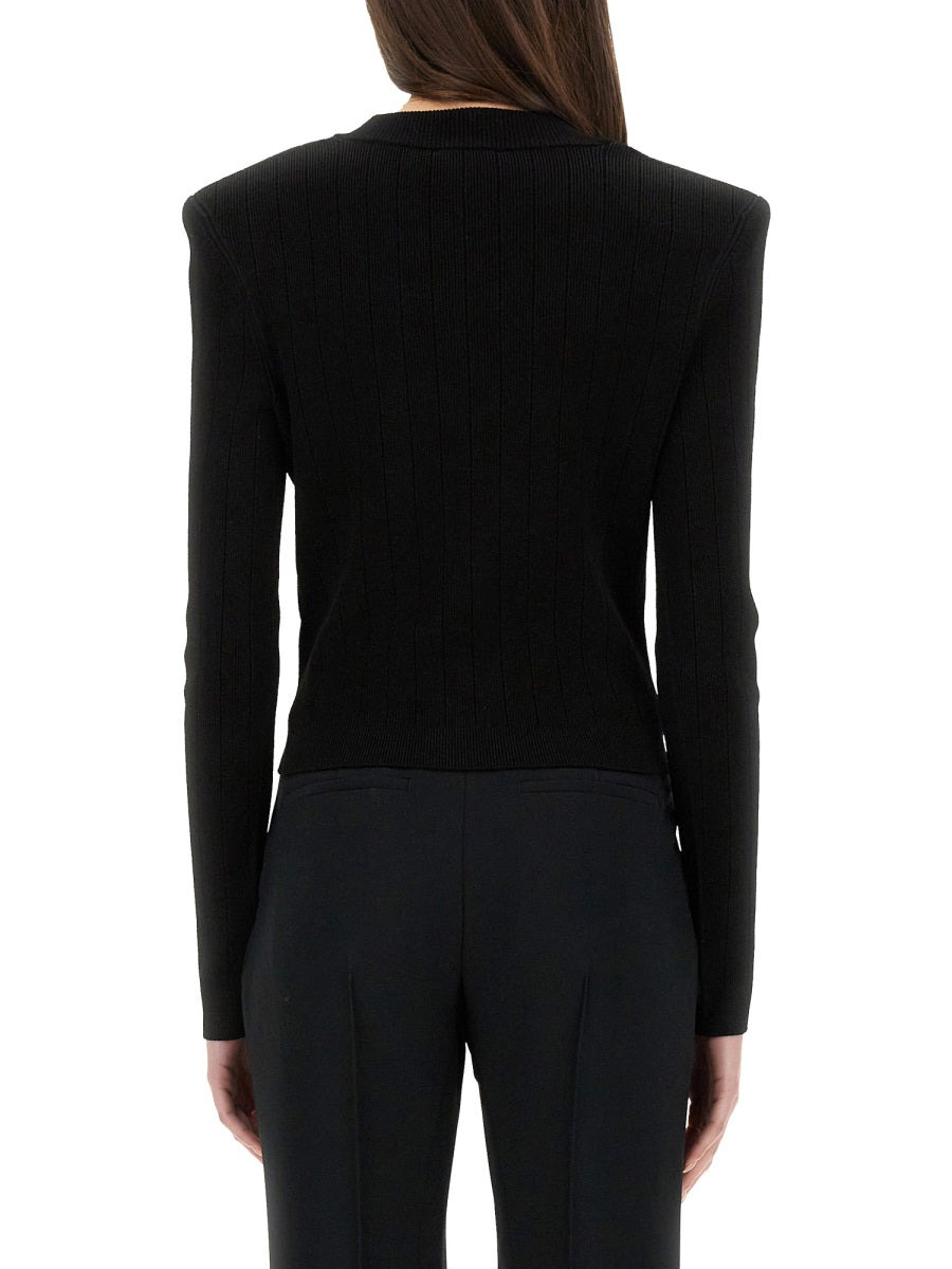 Balmain Women Cropped Cardigan - 3