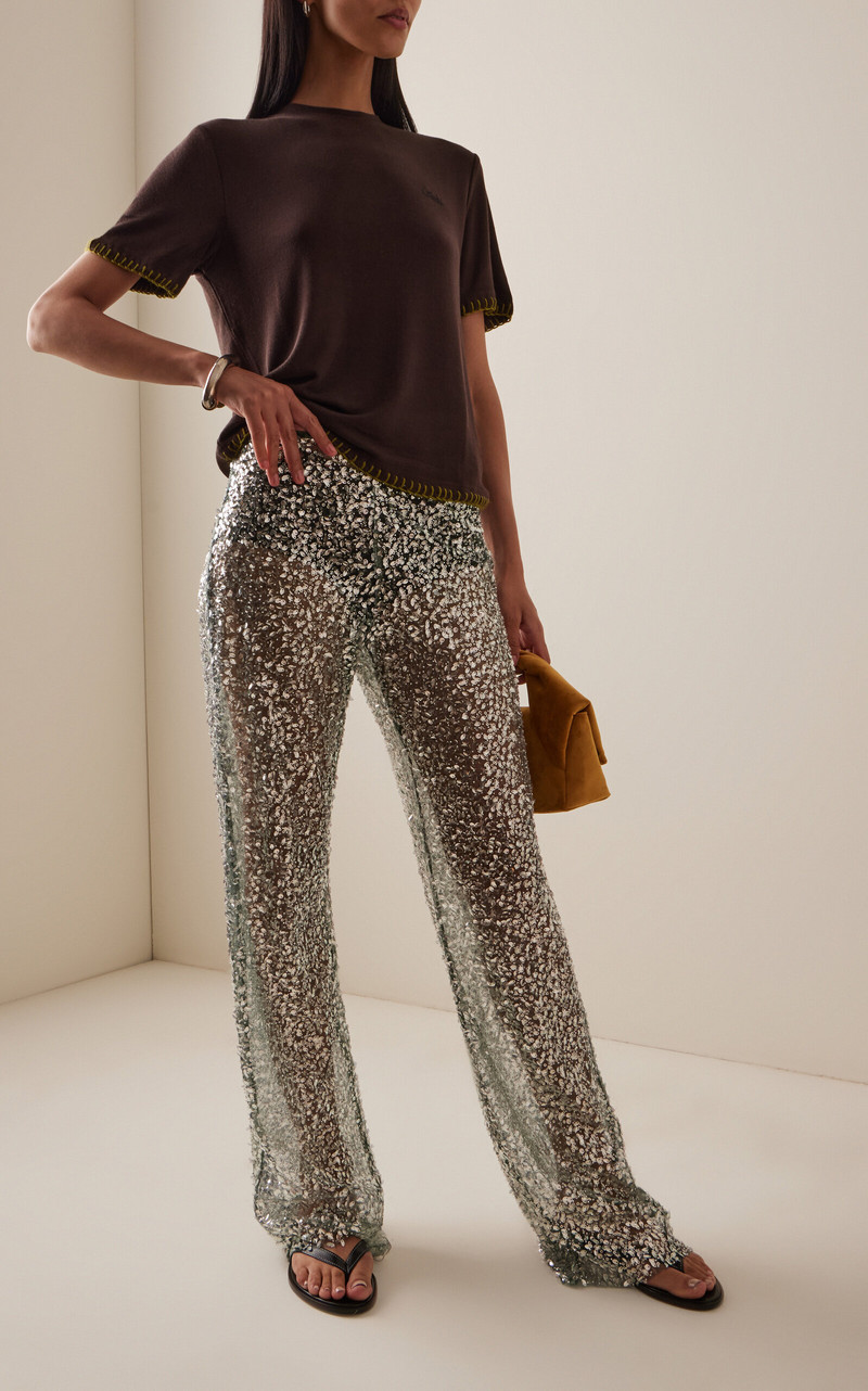 Demures Knit T-Shirt brown 3