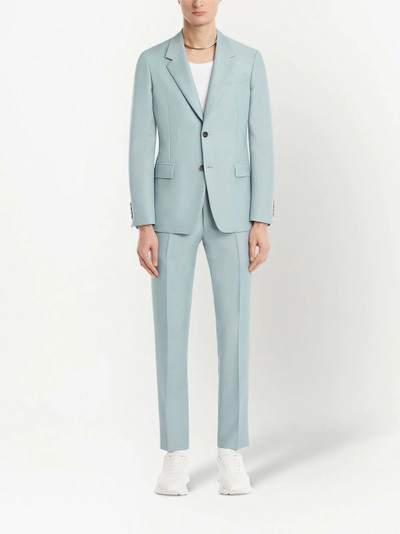 Alexander McQueen single-breasted suit jacket outlook