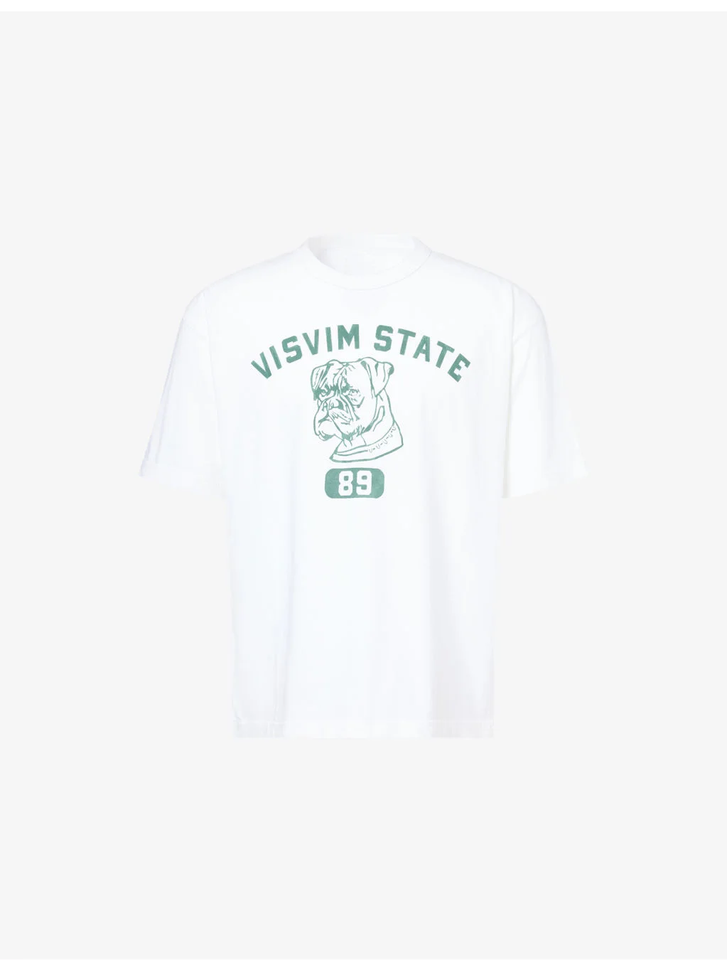 Graphic-Print Crew-Neck cotton T-Shirt - 1