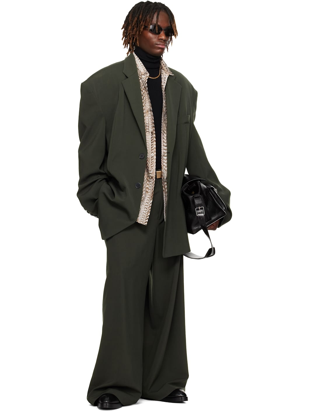 Gray Misfit Blazer - 5