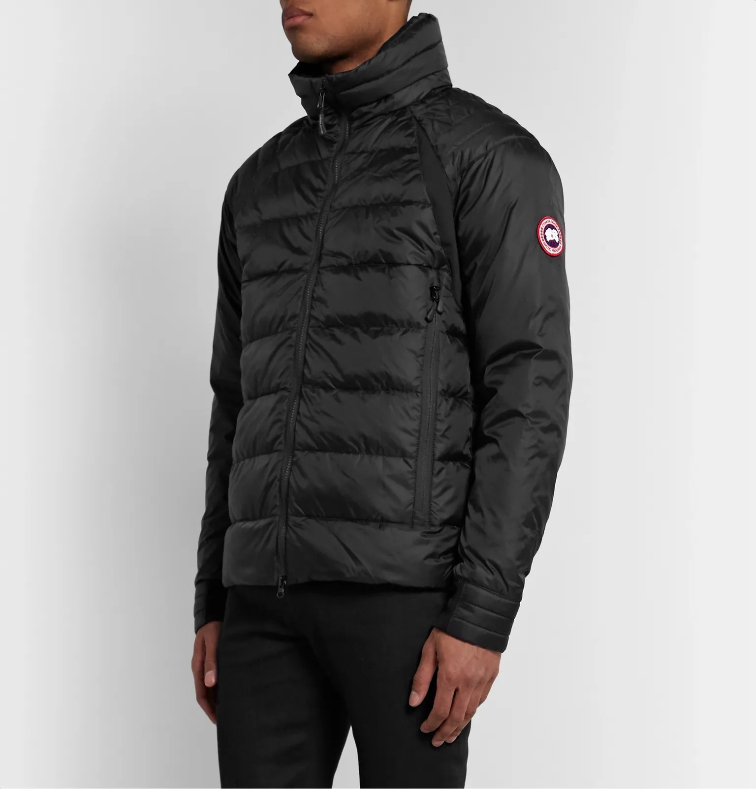 HyBridge Quilted Nylon Down Jacket - 4