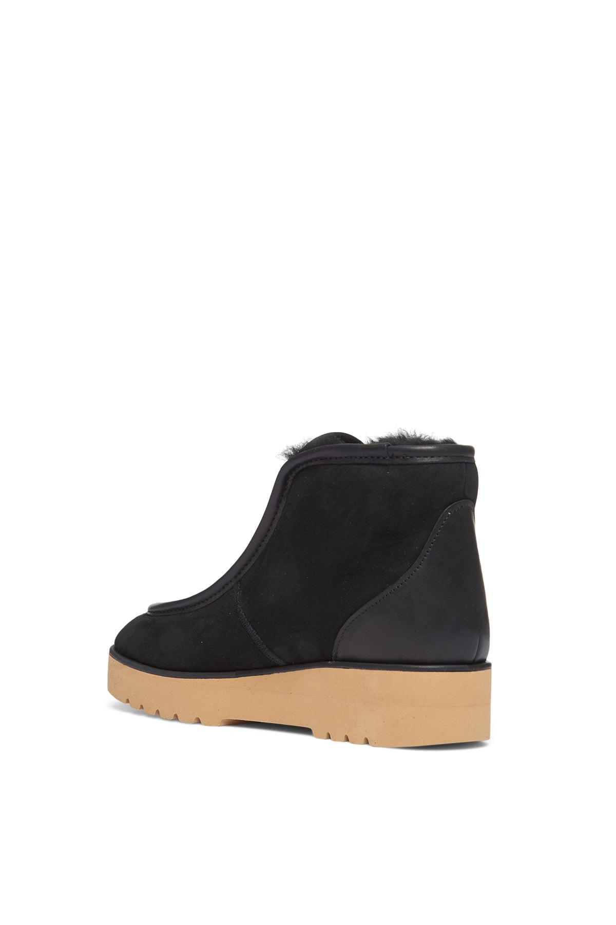 Tyga Boot in Black Shearling - 3