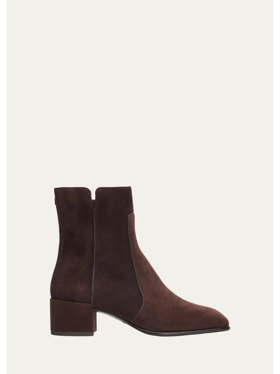 45mm Eliot Suede Ankle Boots - 1