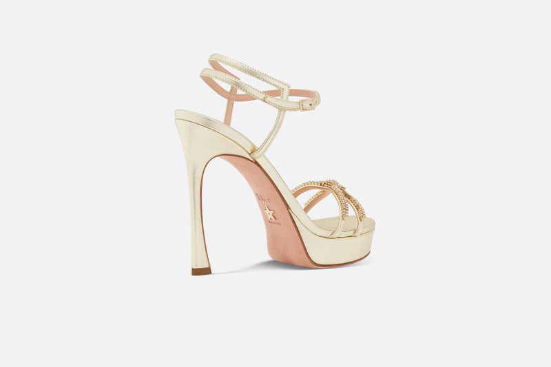 Dior Or Dior Sunset Heeled Sandal 5