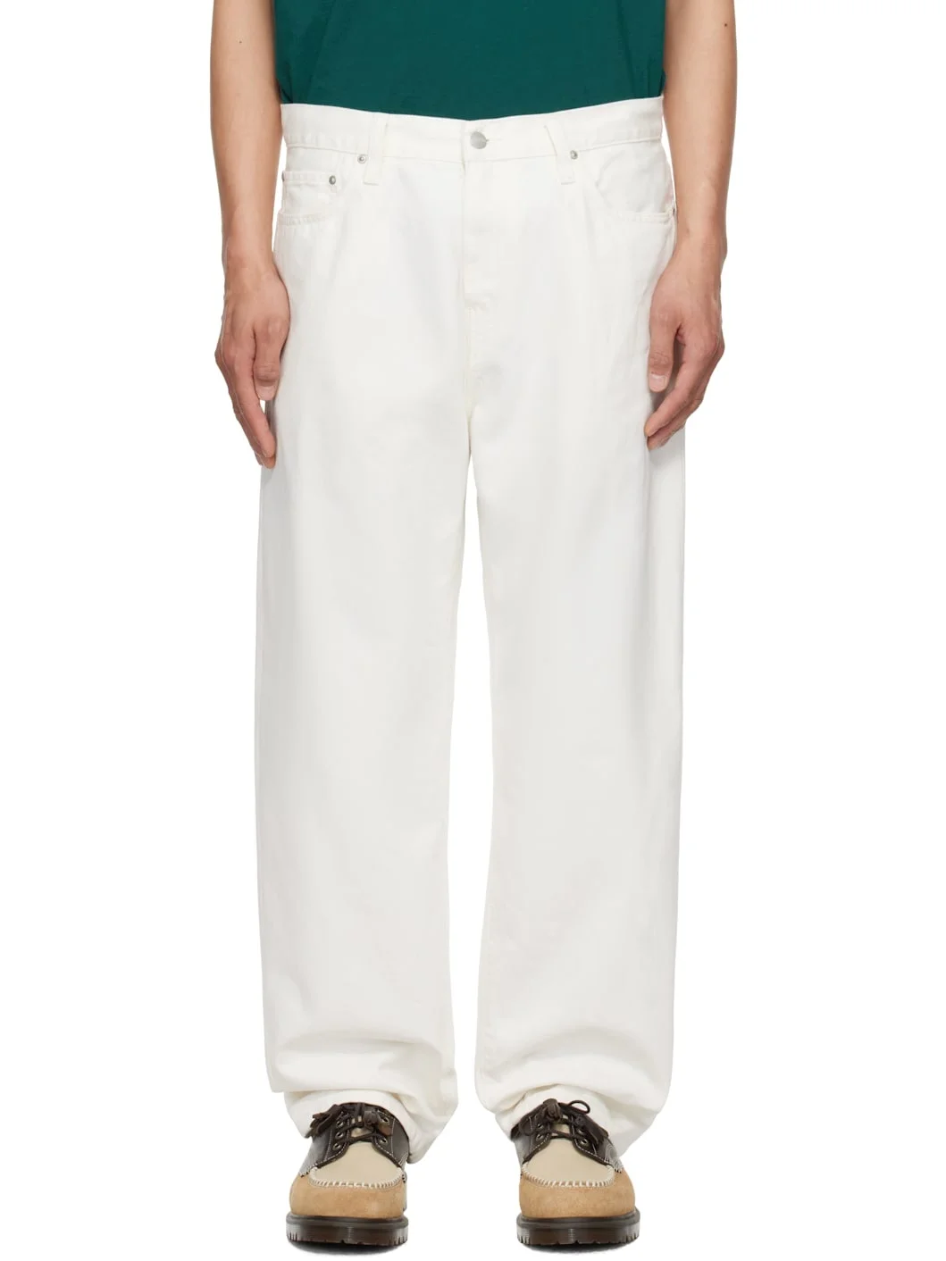 White Aaron Jeans - 1
