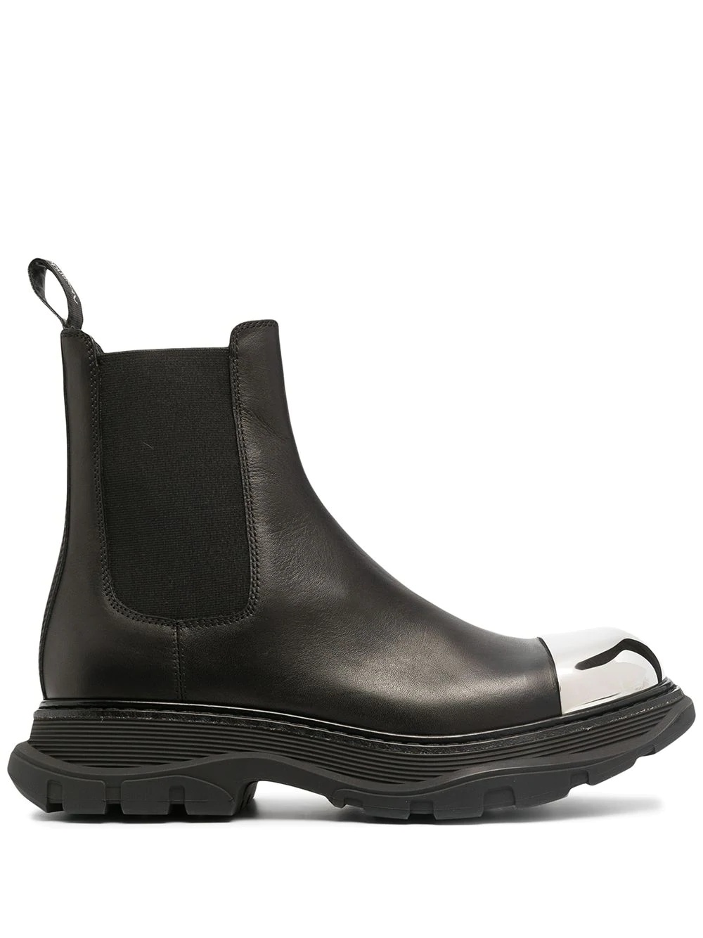 contrast toe-cap Chelsea boots - 1