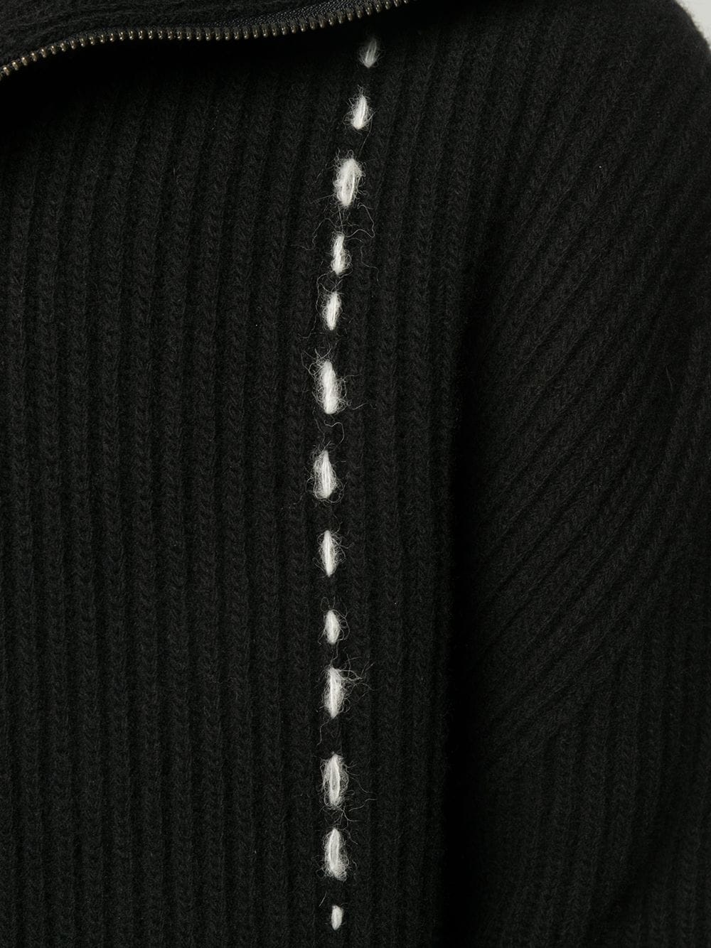 ribbed knit jumper  - 5