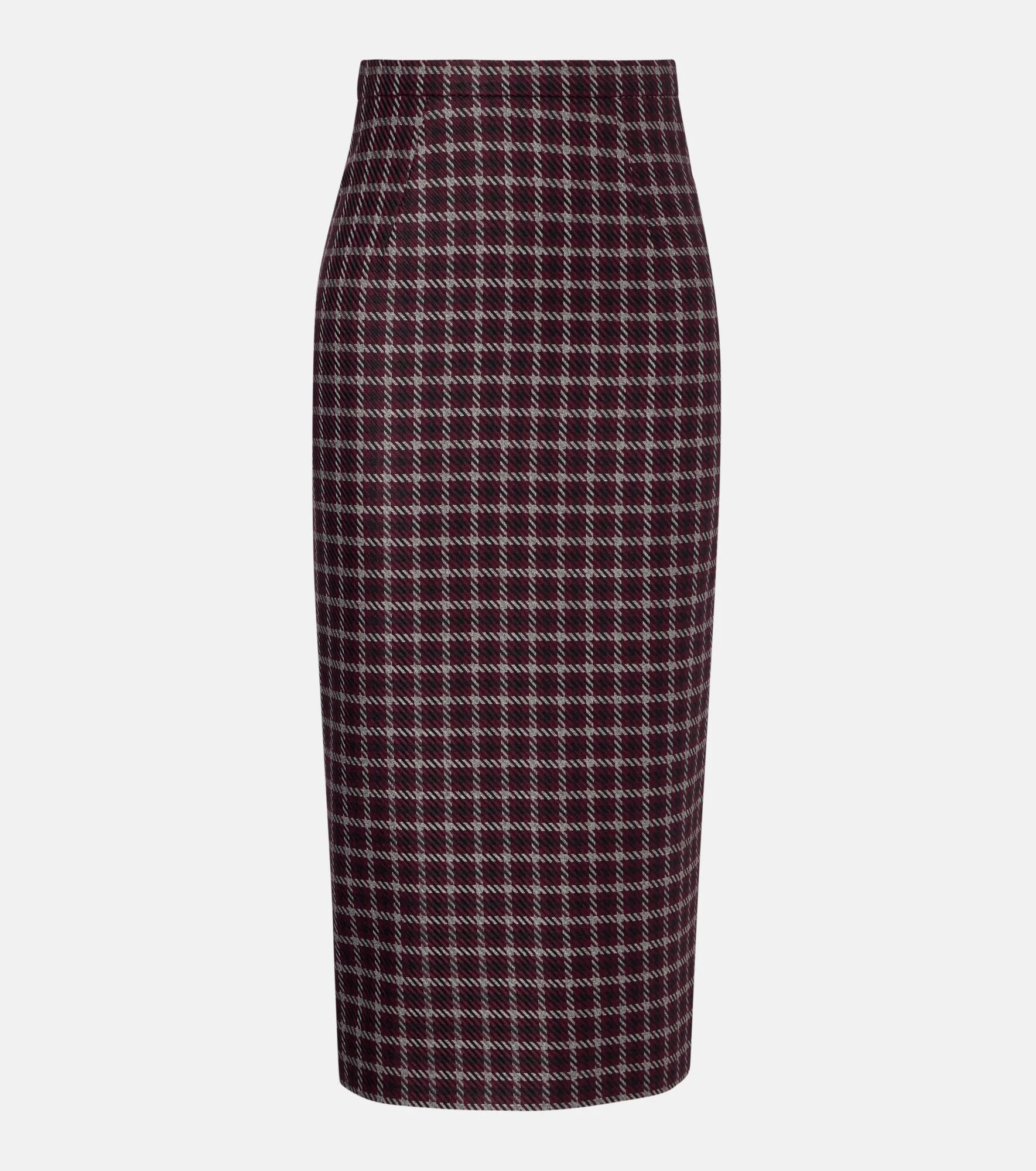 Lorelei houndstooth genzianella pencil skirt - 1
