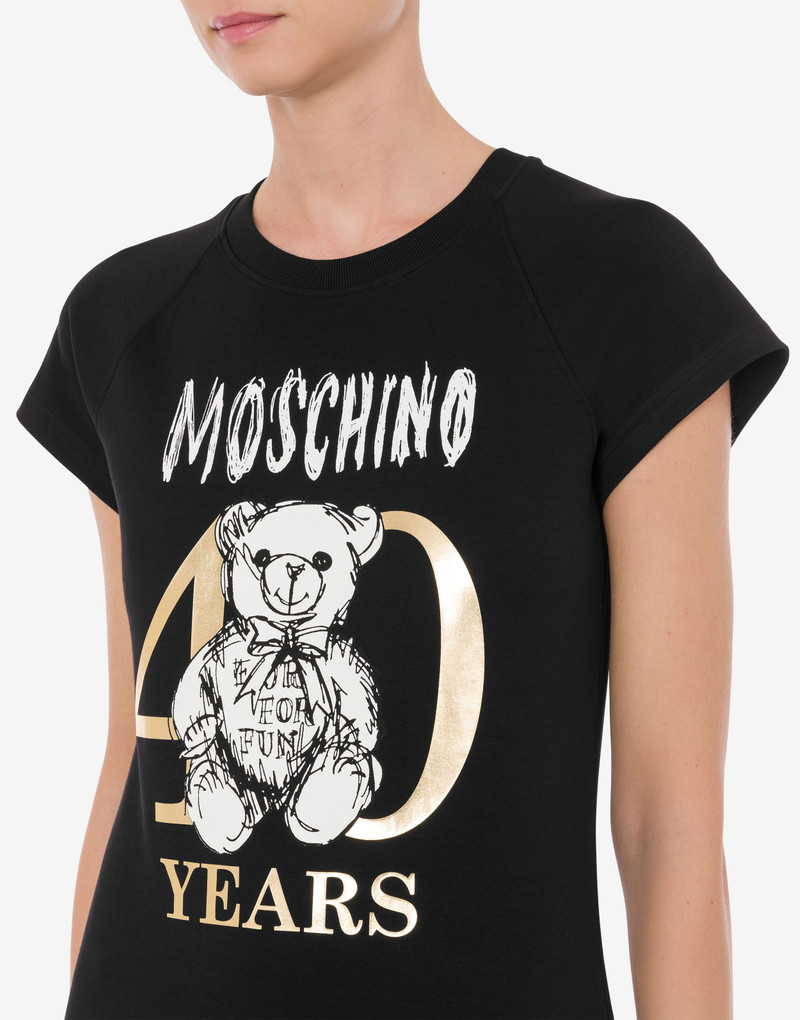 40 YEARS TEDDY BEAR COTTON INTERLOCK DRESS 4