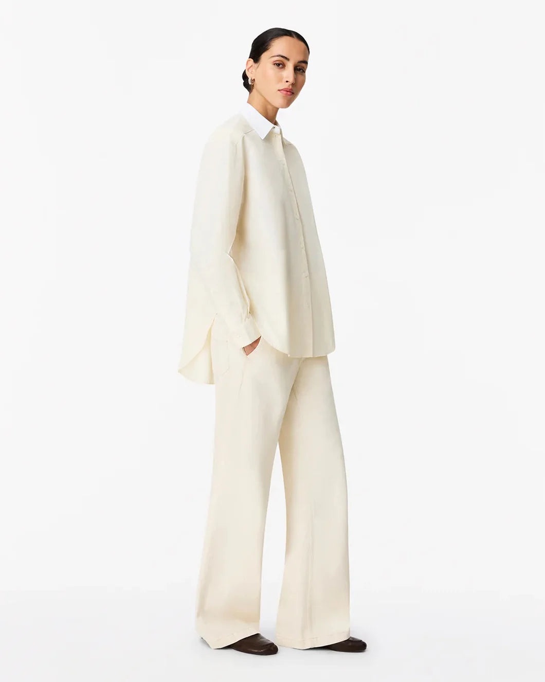 PLEAT BACK SHIRT - 3