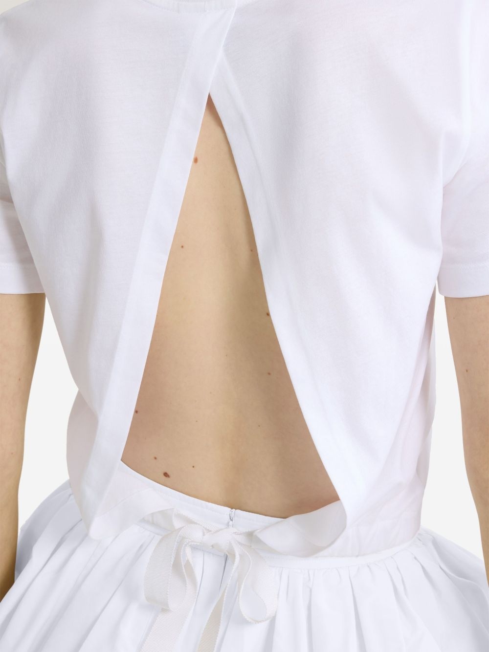 open-back T-shirt - 5