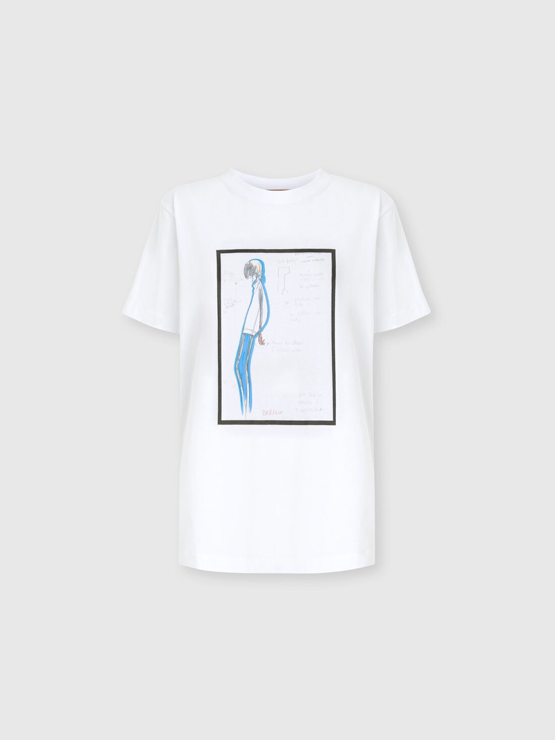 Printed jersey t-shirt 1