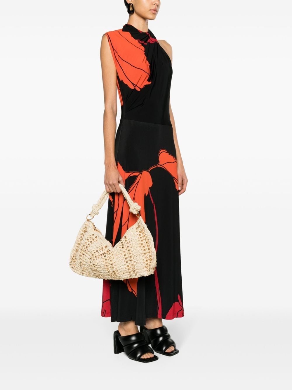 Hera raffia shoulder bag - 2
