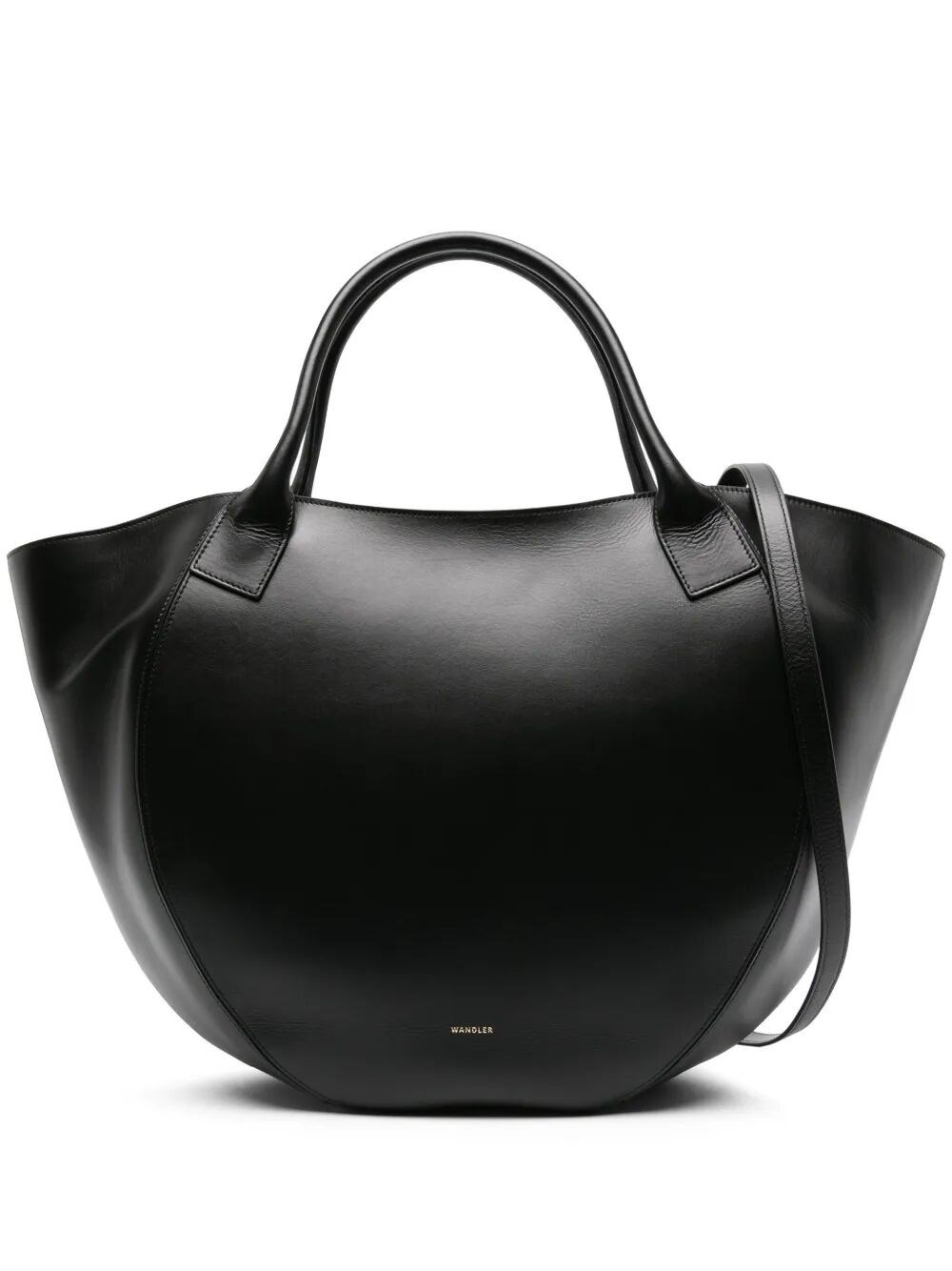 The HORTENSIA SHOPPER BAG by WANDLER is a stunning handbag that embodies elegance and functionality. - 1