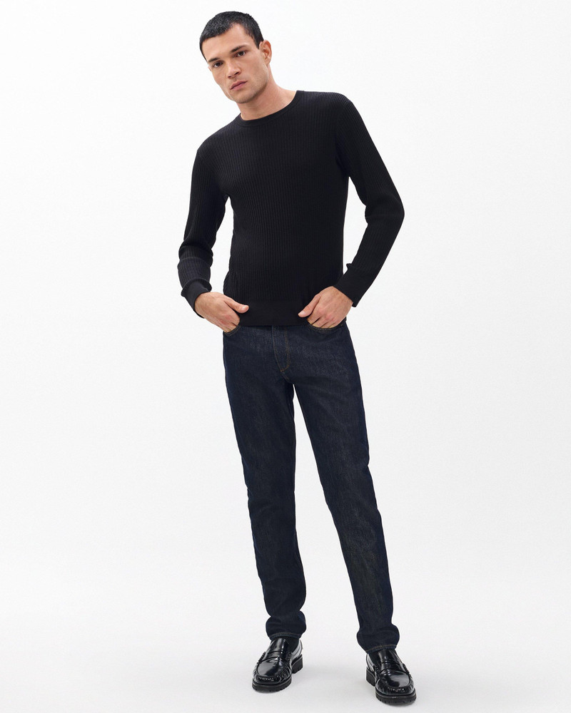 Fit 2 Slim Jeans Silk Denim in Indigo Rinse 2
