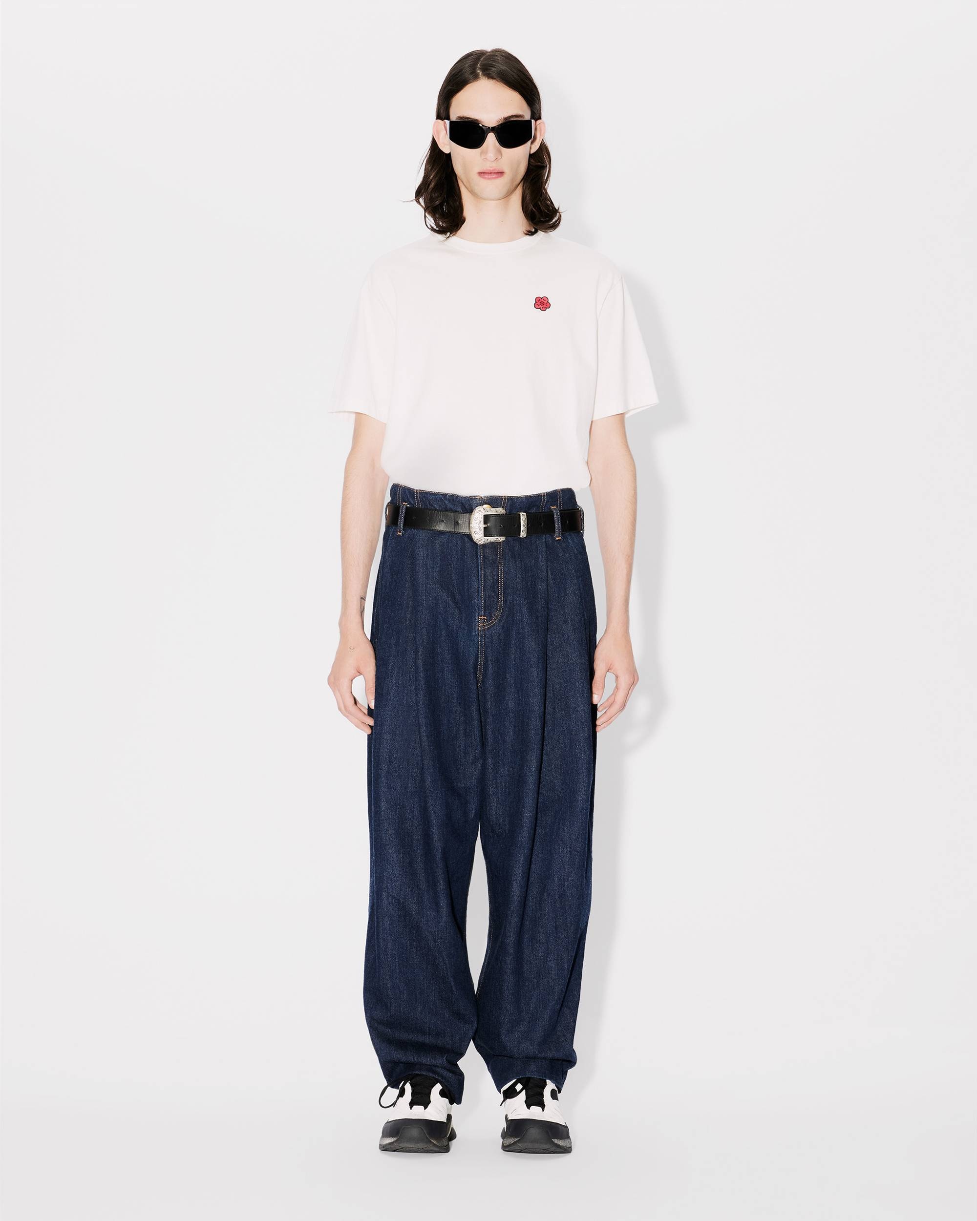 School boy wide jeans in japanese denim - 5