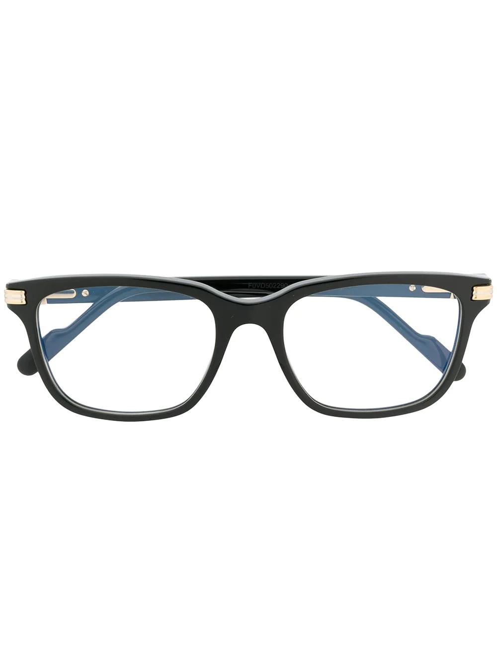 square frame glasses - 1