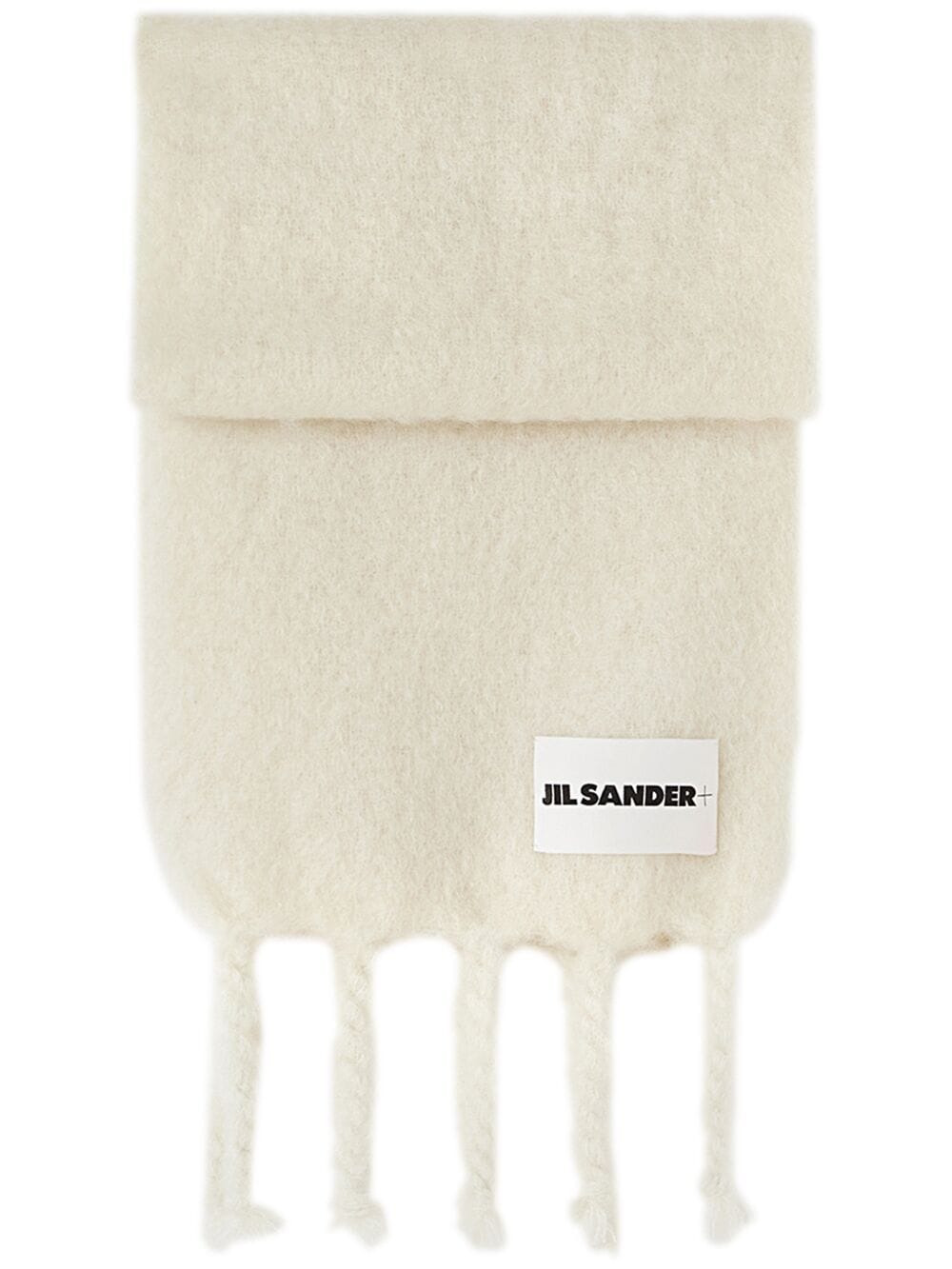 Jil Sander Men Mohair Blend Scarf - 5