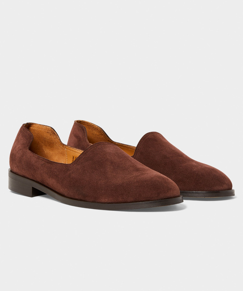 Jacques Solovière Todd Snyder x Jacques Solovière Suede Slipper outlook
