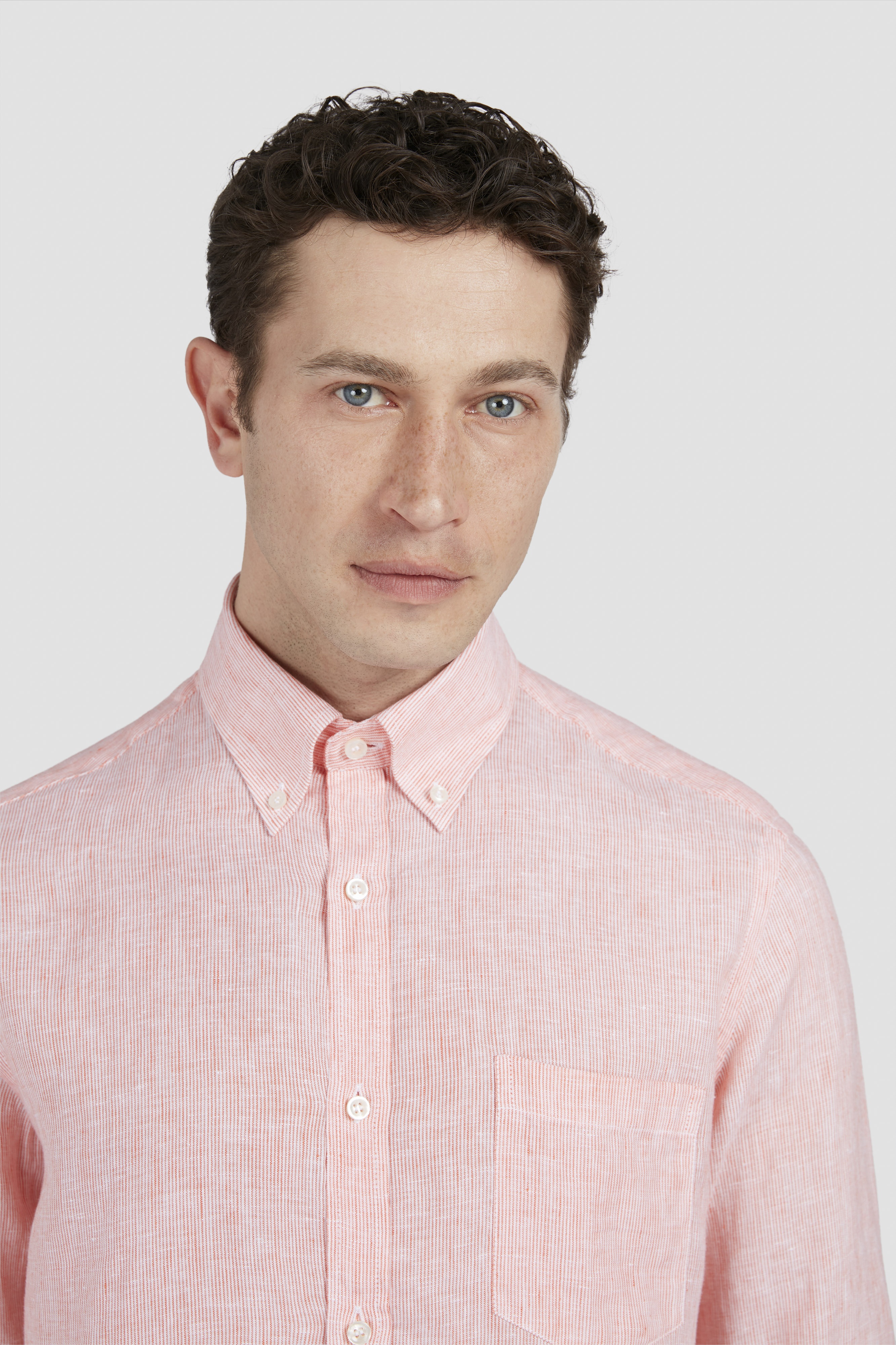 LINEN SEERSUCKER SHIRT - 4