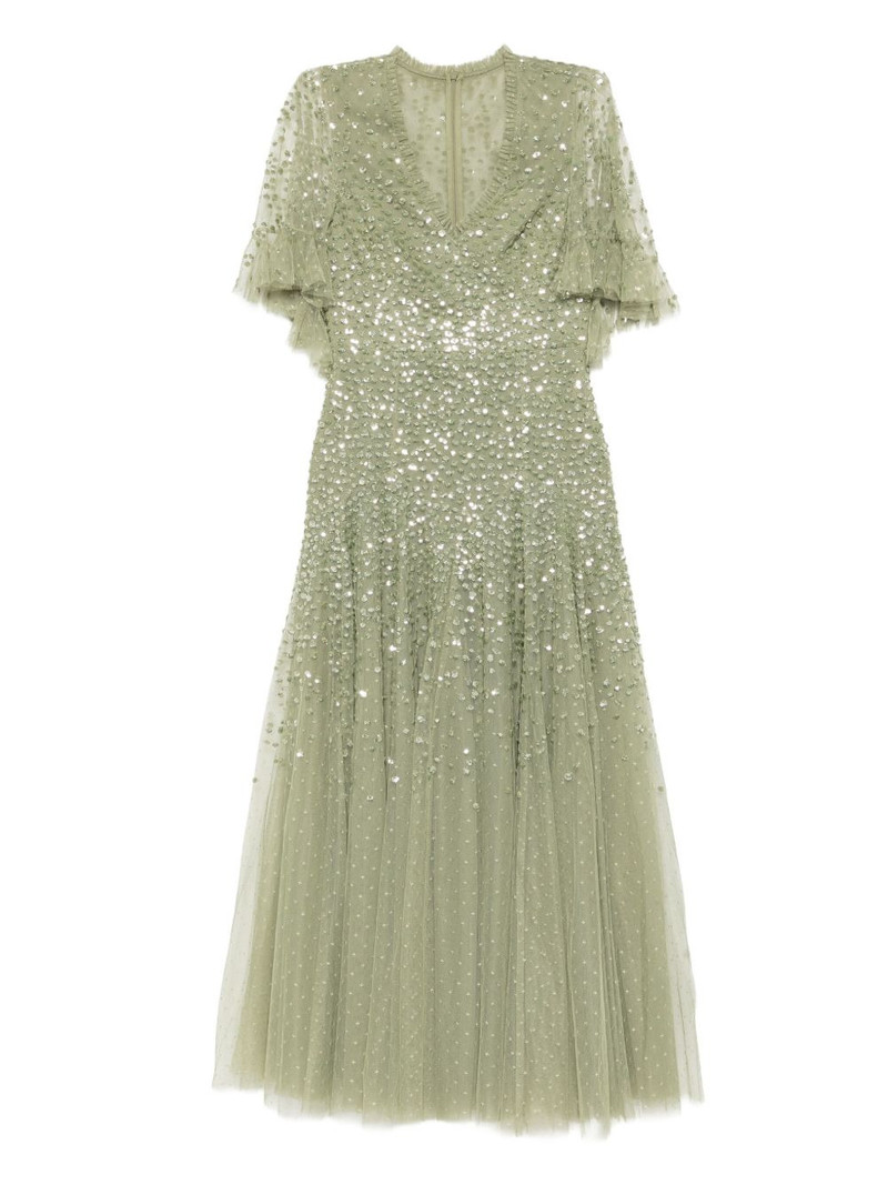 dappled-sequin dress 1