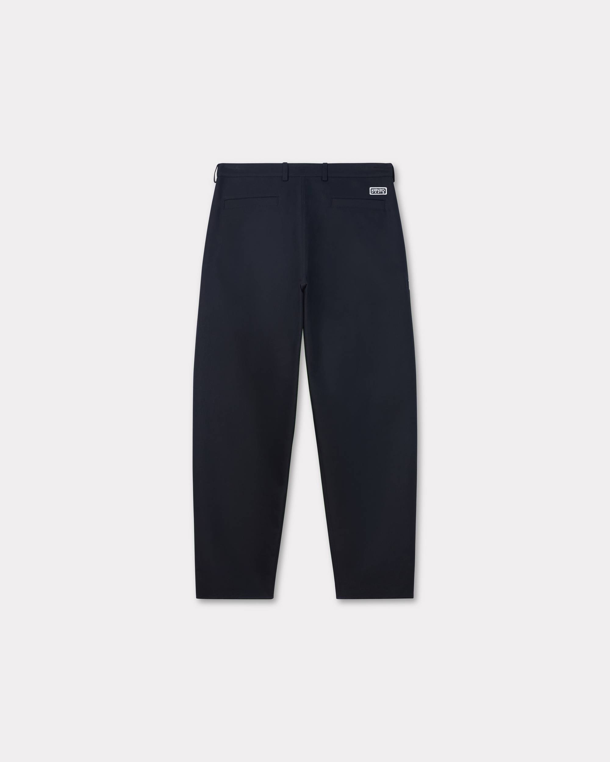 Tapered workwear straight pants - 2