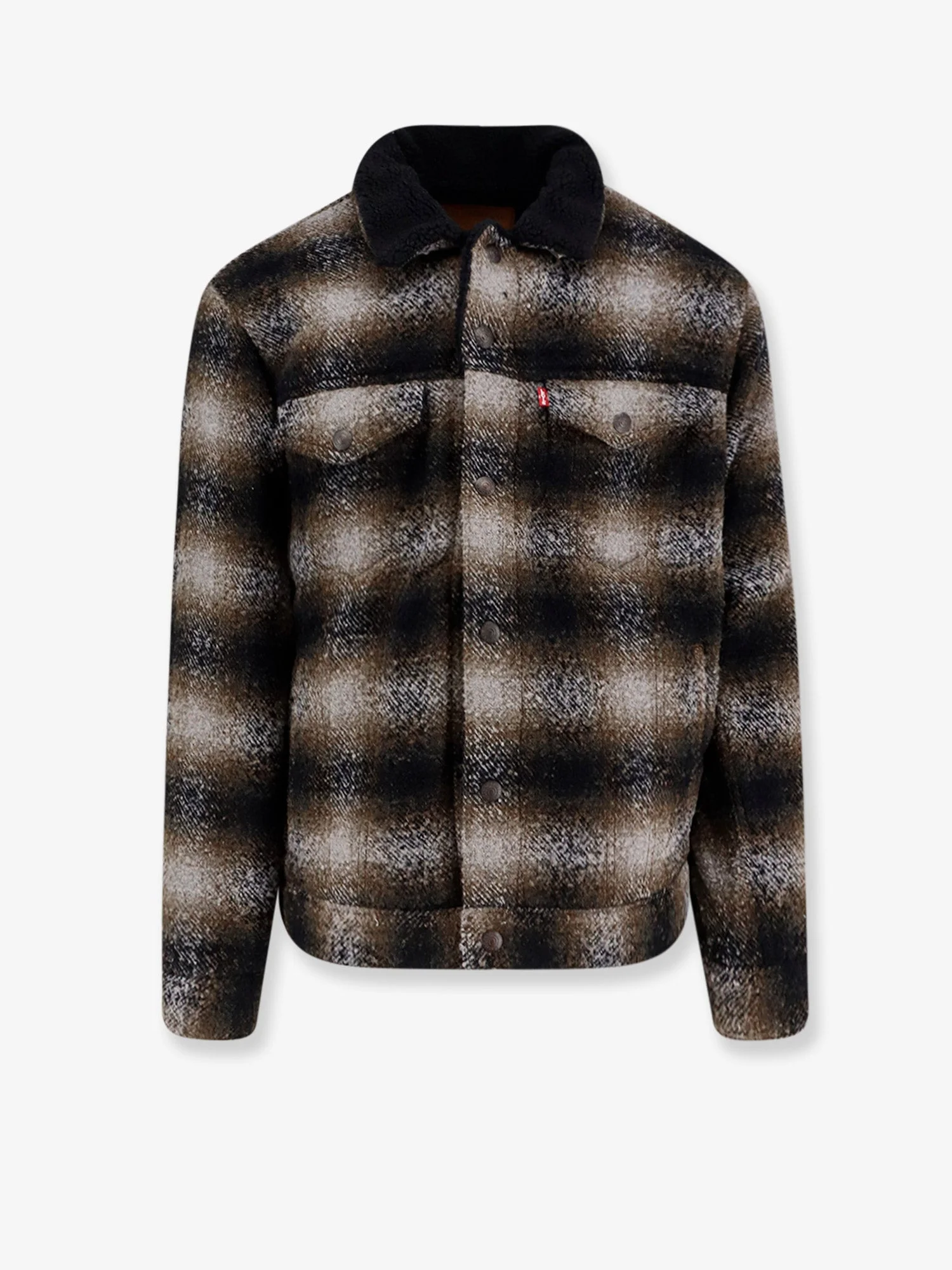 Levi'S Jacket With Plaid Motif - 1