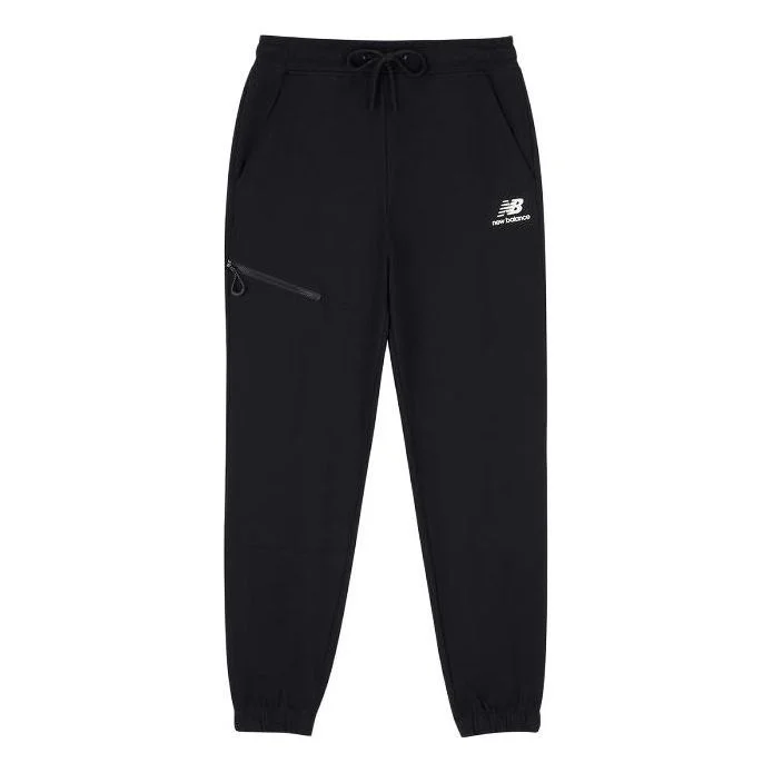 New Balance Classic Logo Sport Joggers 'Black' AMP33370-BK - 1