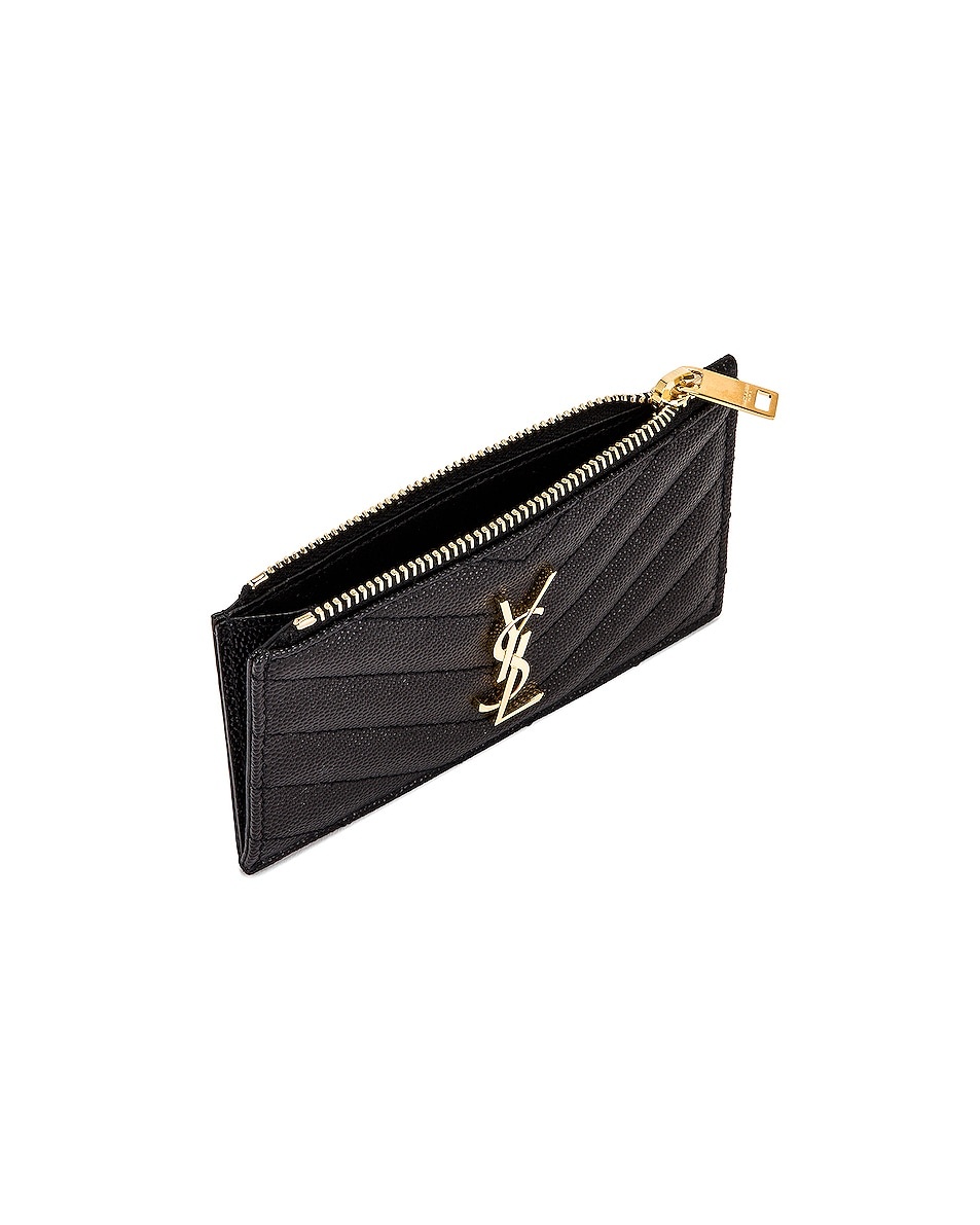 Zipped Fragments Card Case - 4