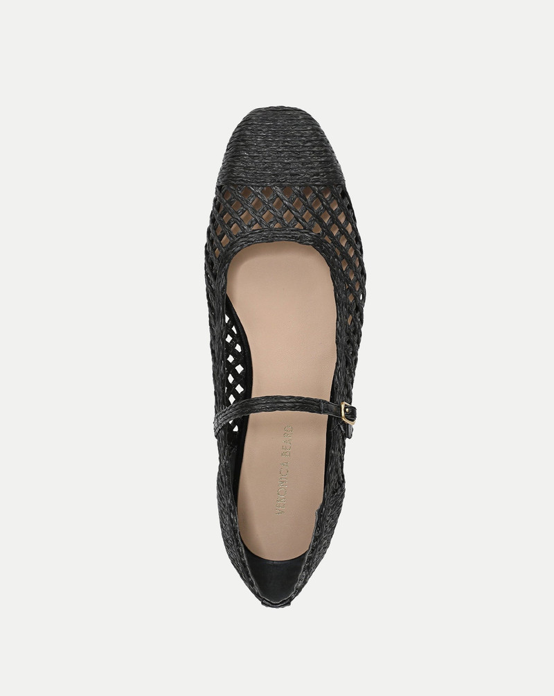 VERONICA BEARD ELLIE RAFFIA FLAT outlook