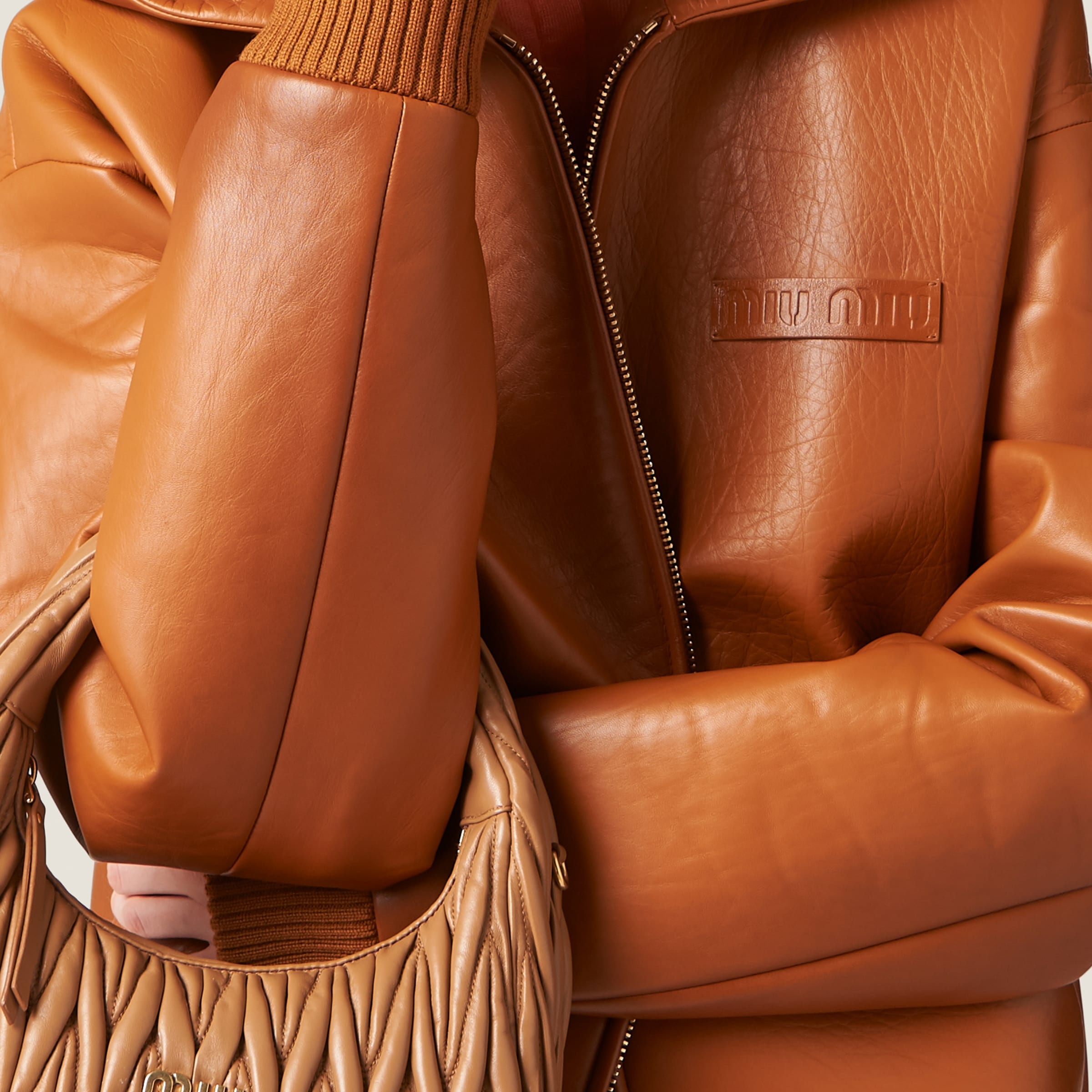 Miu Miu Nappa leather jacket | REVERSIBLE 