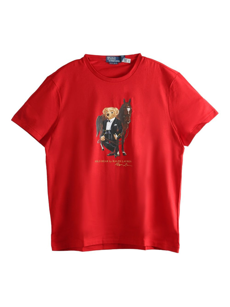 Polo Bear graphic T-shirt 1