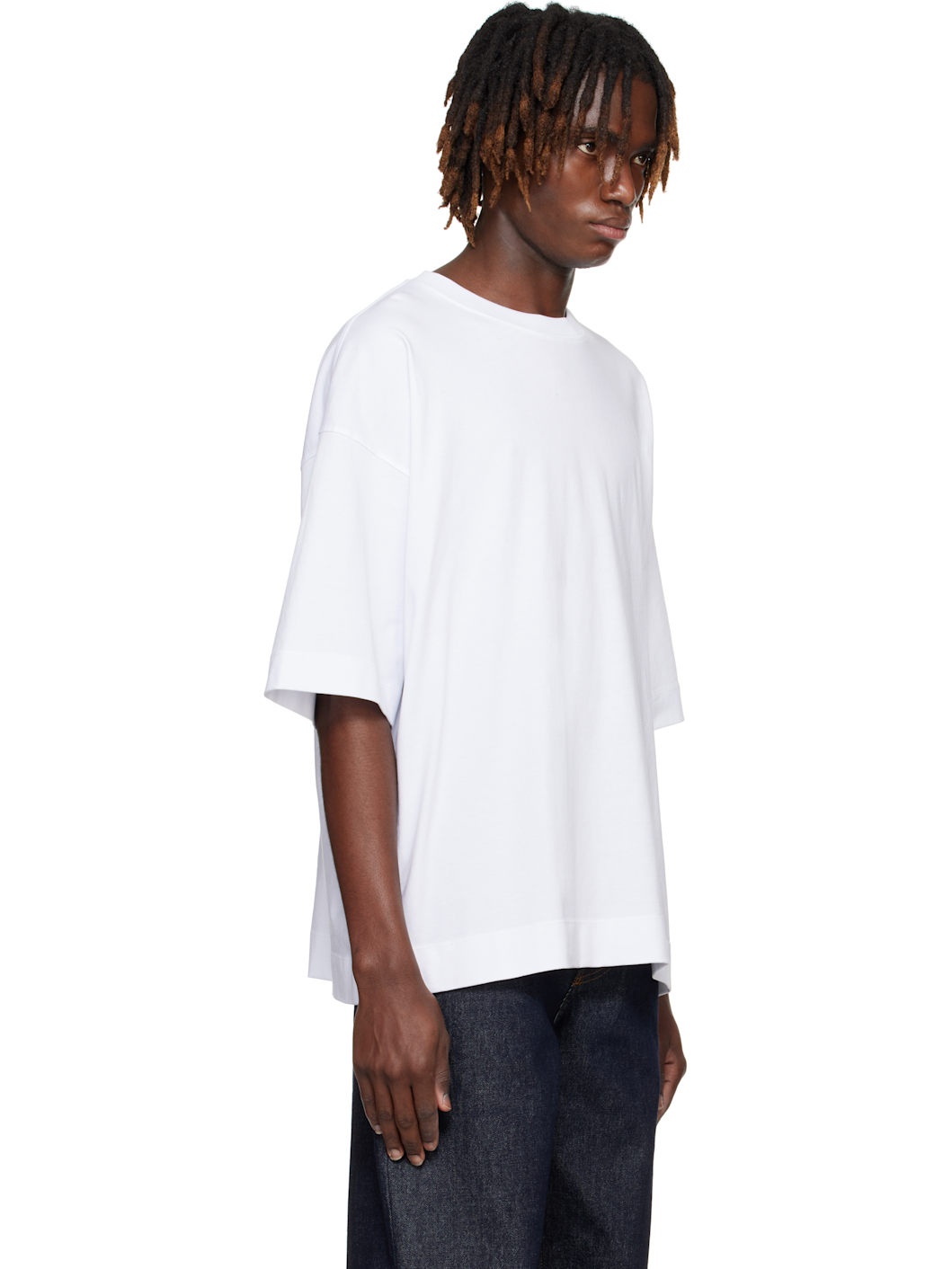 White Oversized T-shirt - 2