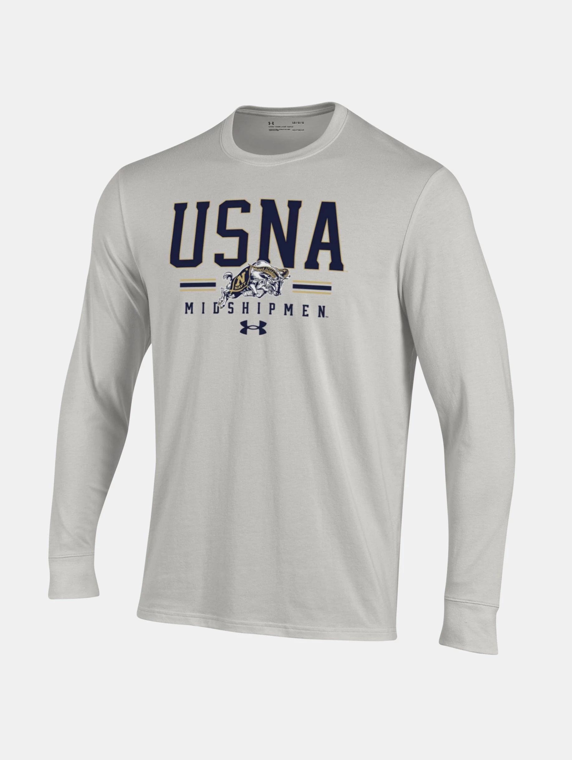 Men's UA Performance Cotton Collegiate Long Sleeve - 1