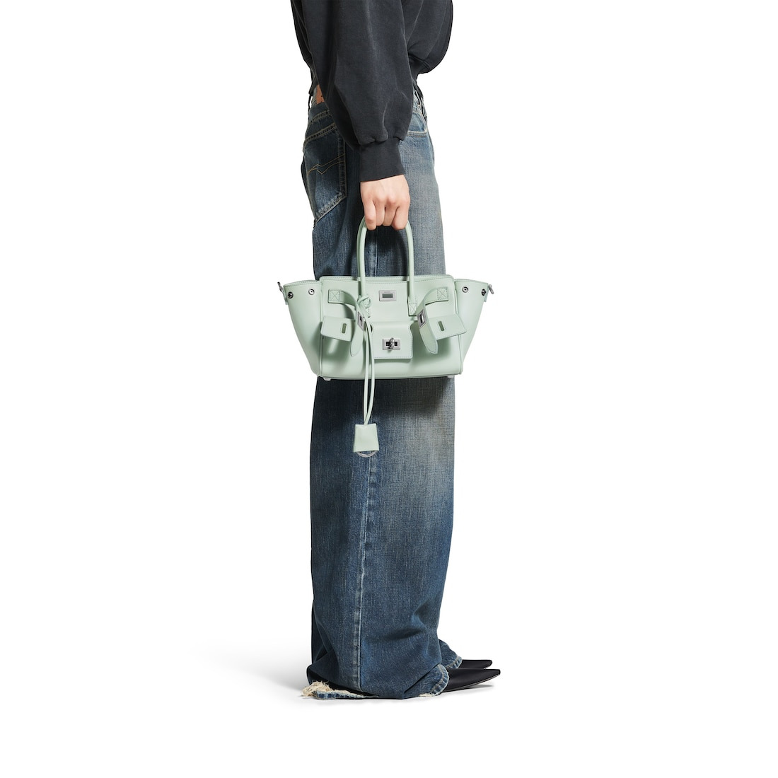 Women's Bel Air Mini Carry All Bag in Mineral Green - 8