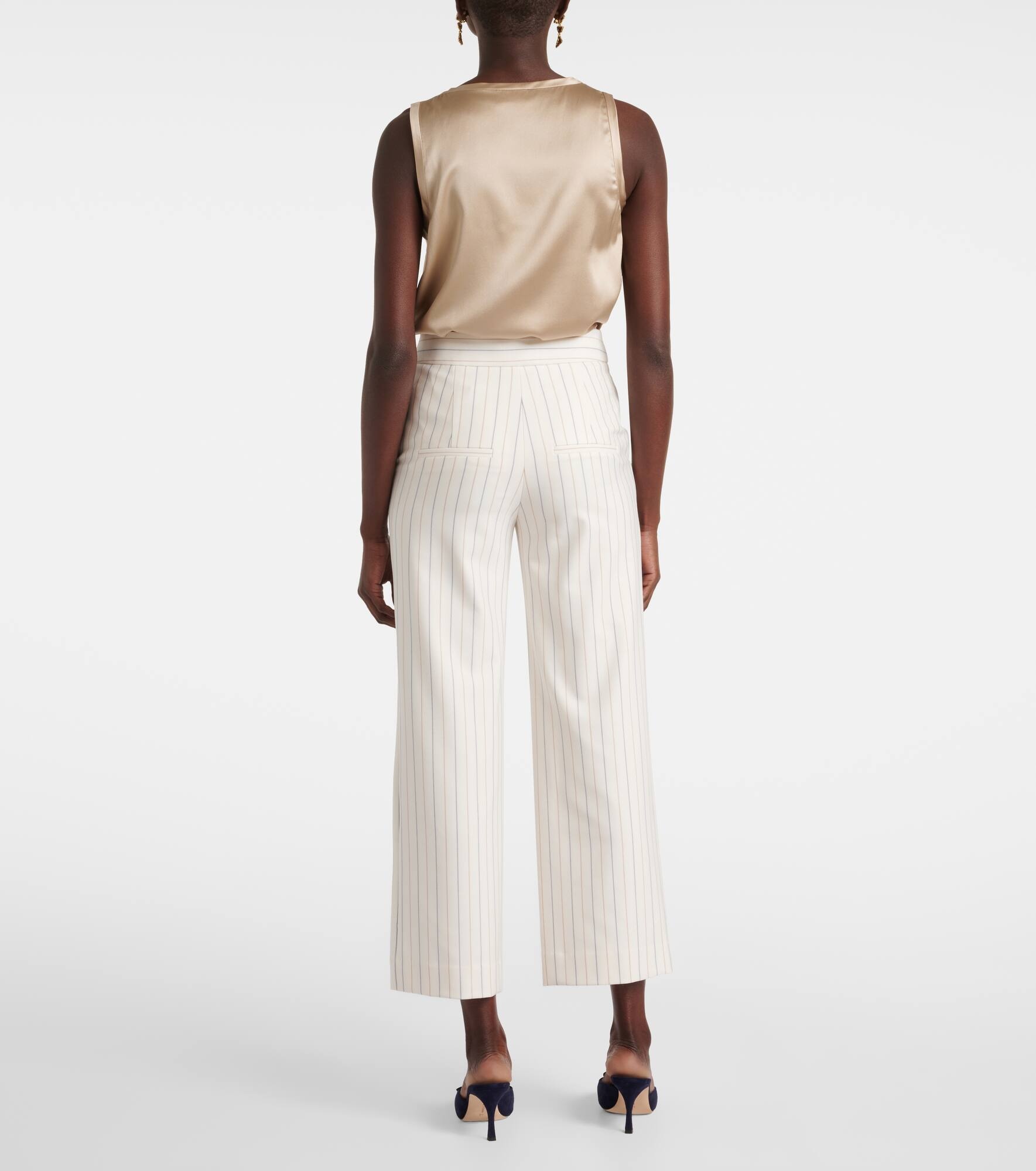 Brixton striped wide-leg pants - 3