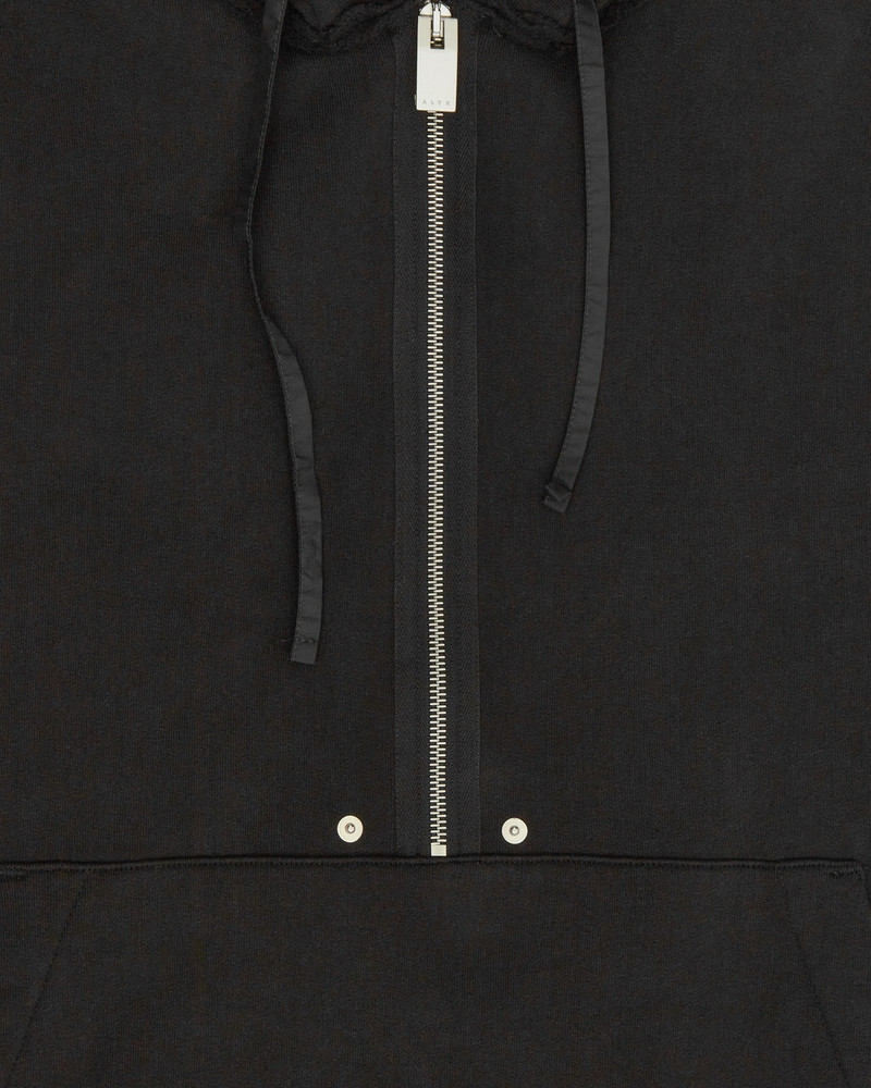 SLEEVELESS TREATED HOODIE 6