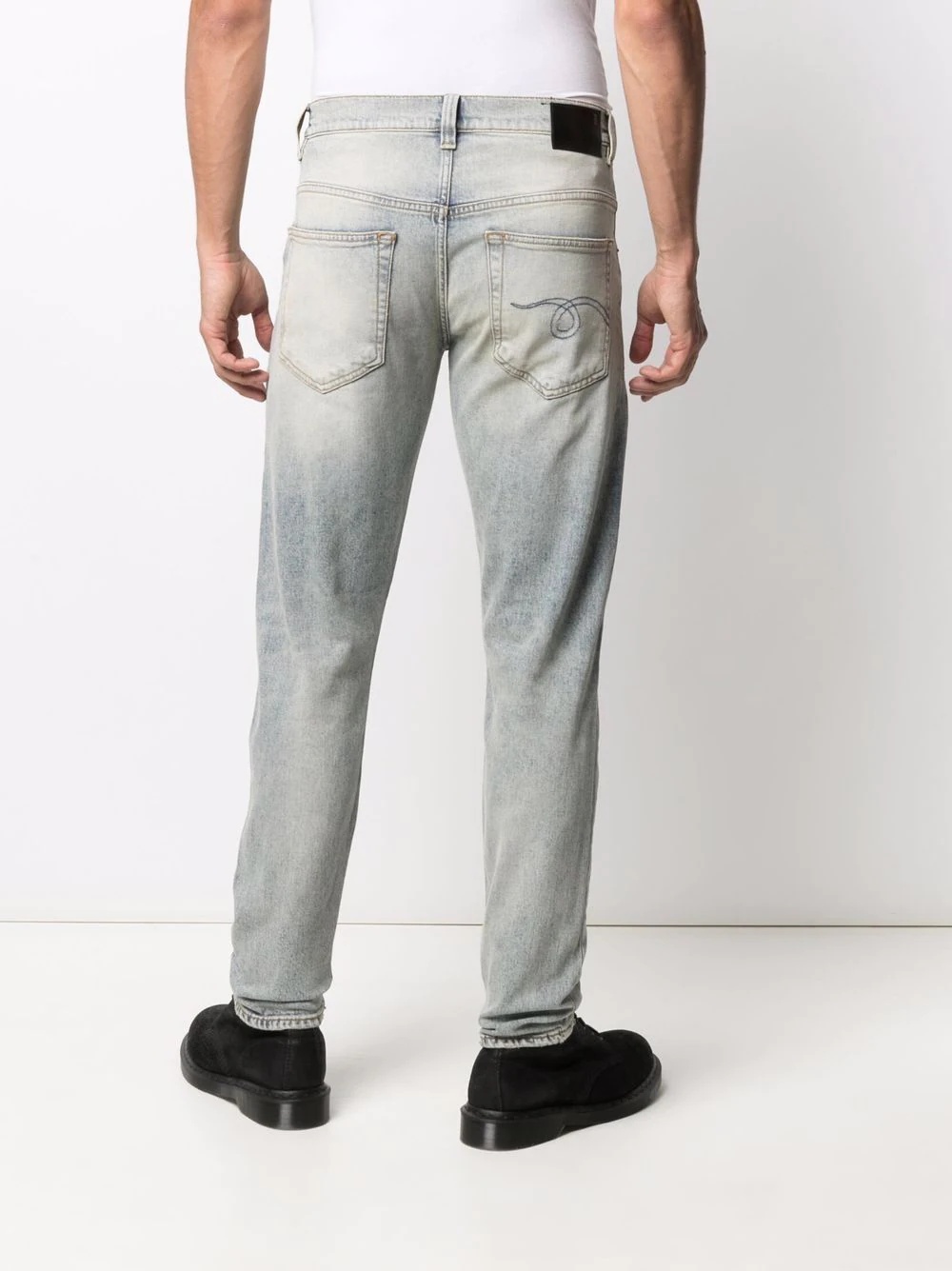 five pockets tapered jeans - 4