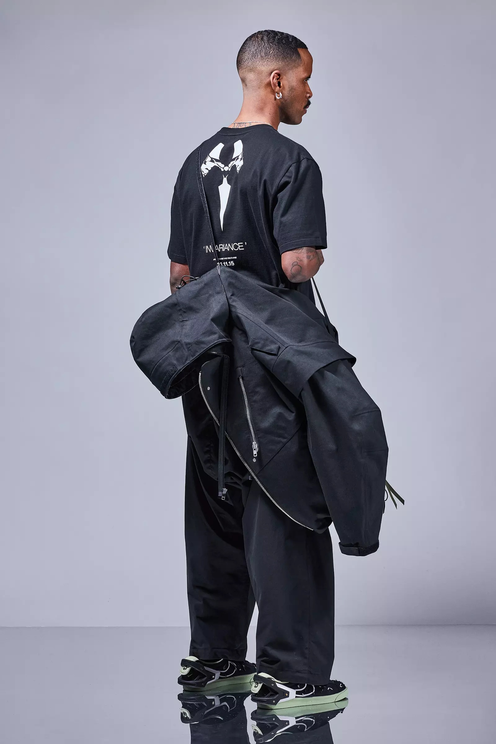 J68W-BQ 3L Rider Jacket Black - 38
