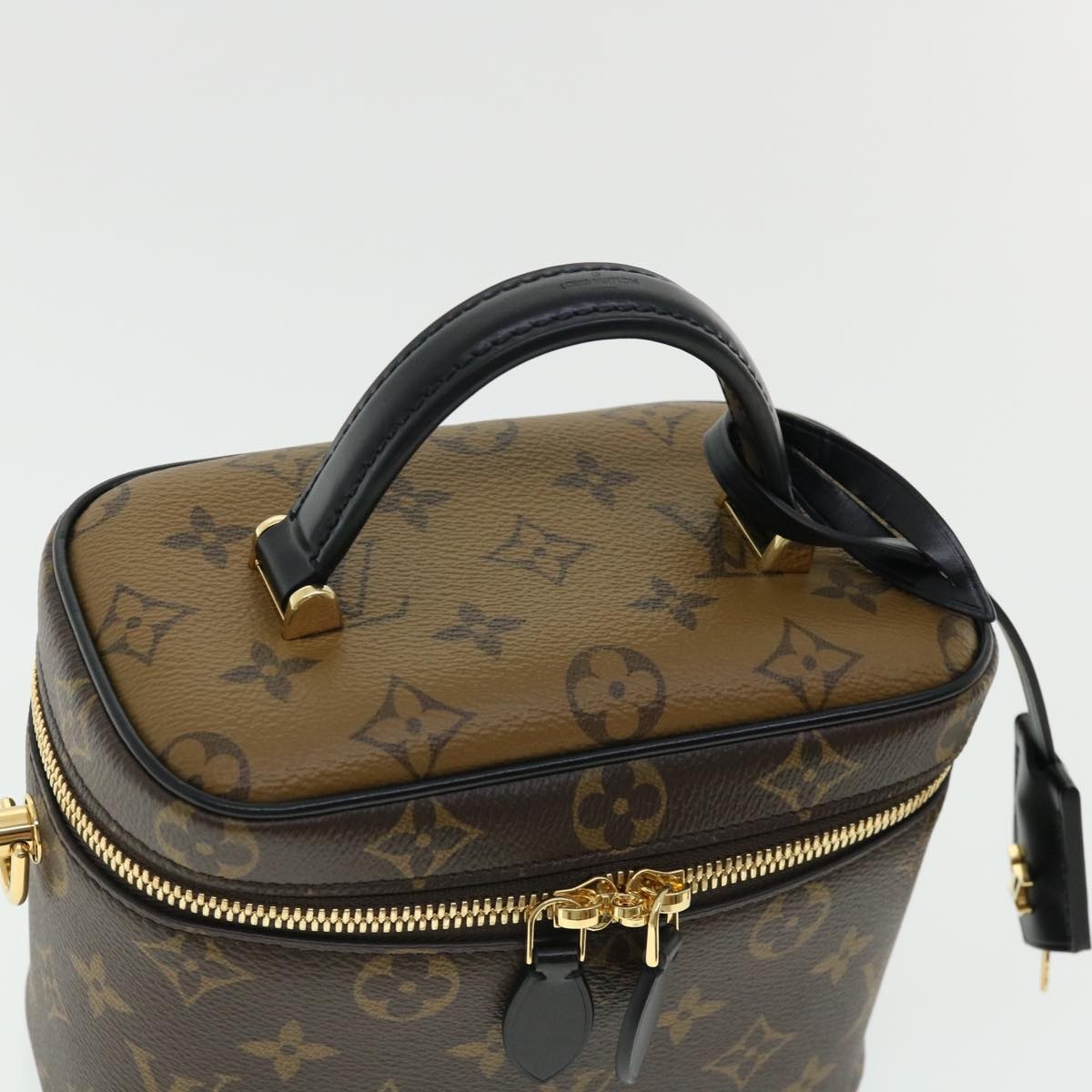 LOUIS VUITTON Monogram Reverse Vanity Nvpm Hand Bag M45165 - 6