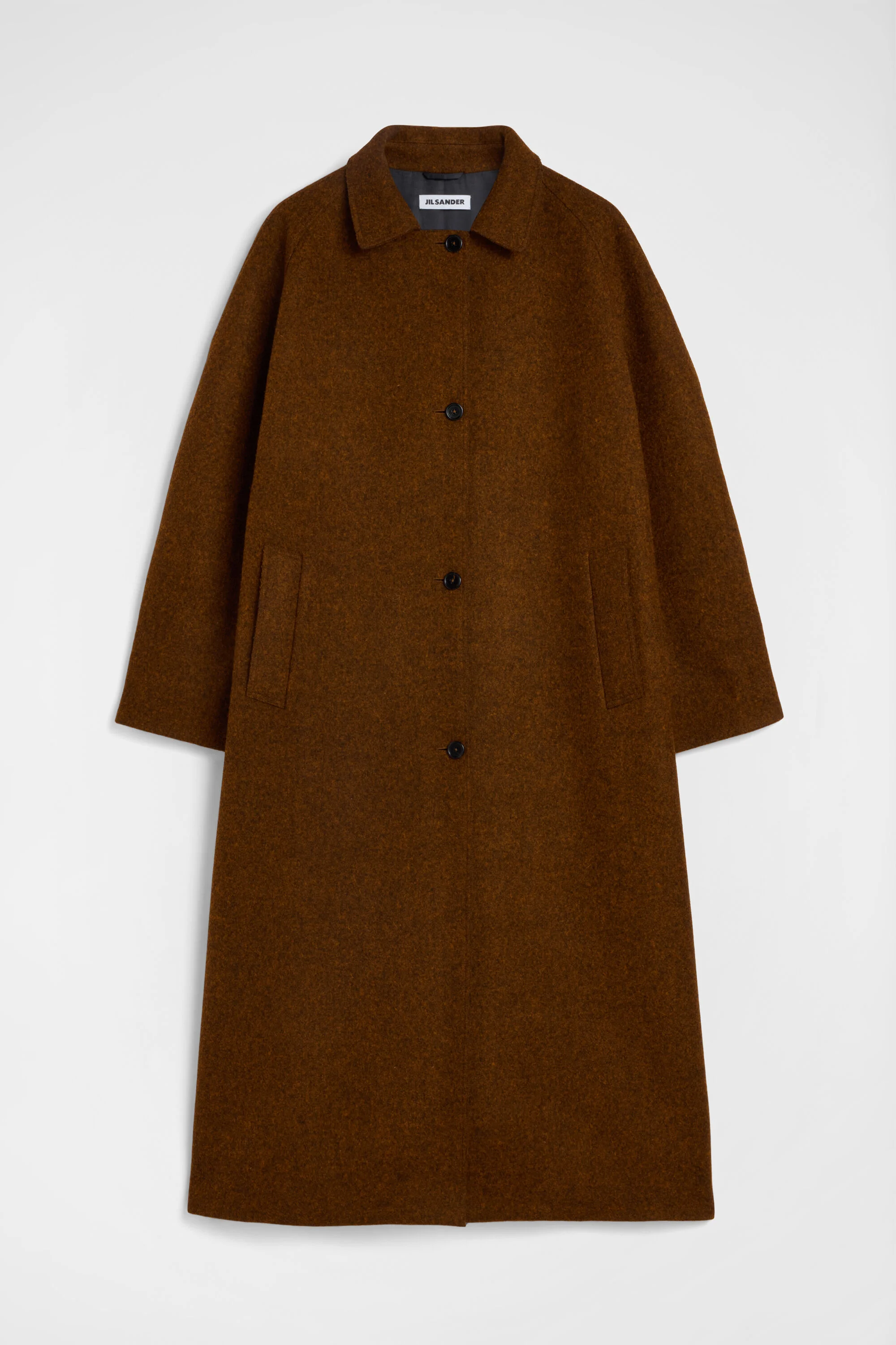 Felt Wool Coat - 1